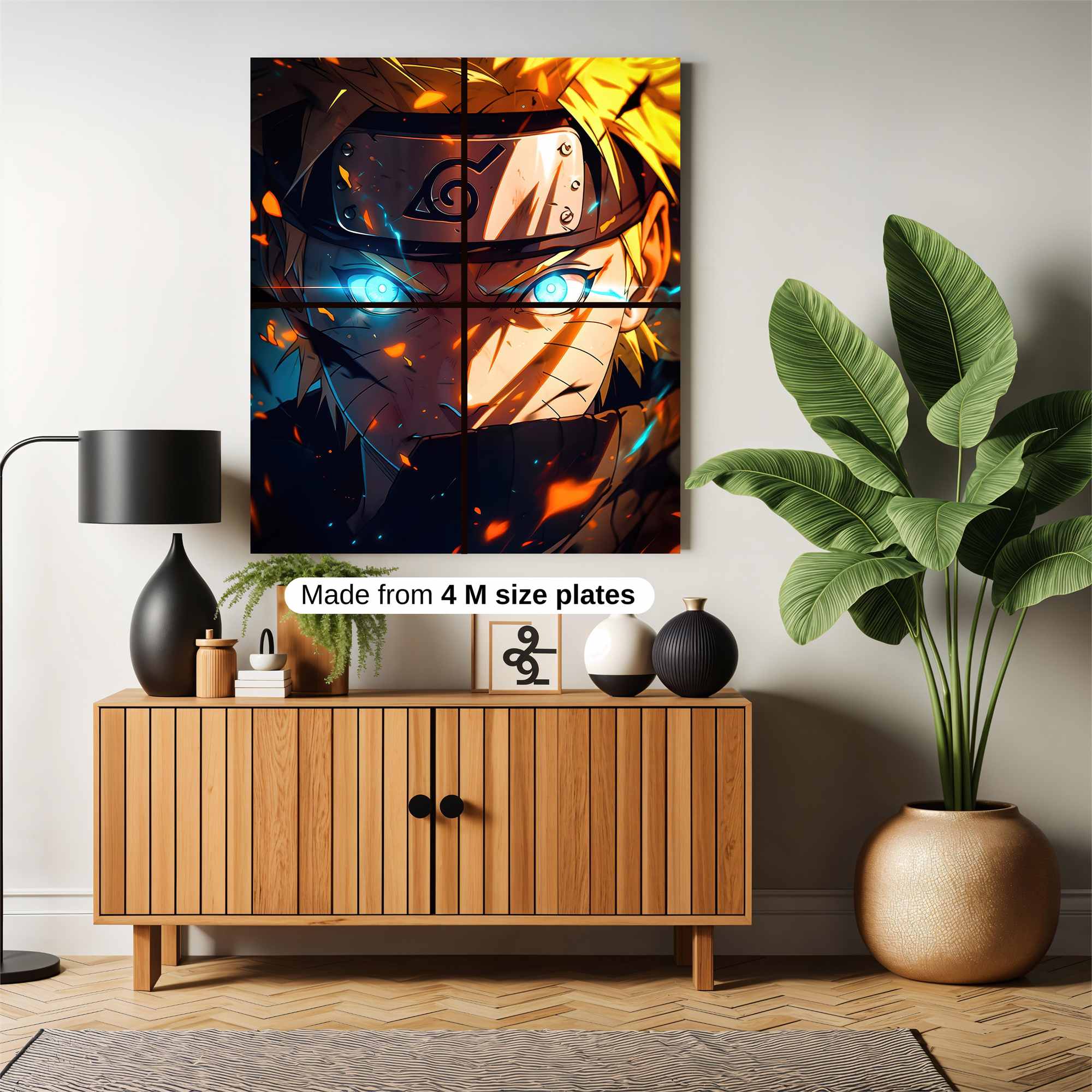 Naruto Fierce Safe Wall Magnetic / M