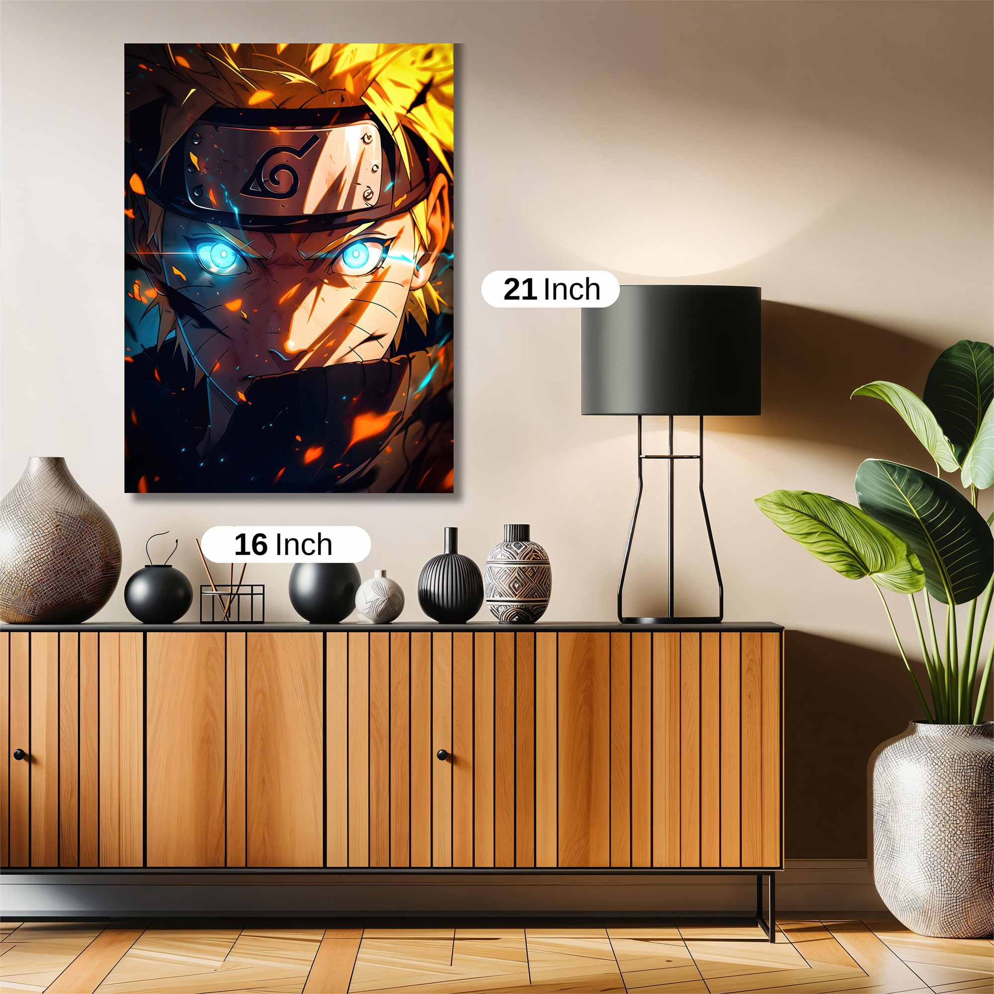 Naruto Fierce Safe Wall Magnetic / M