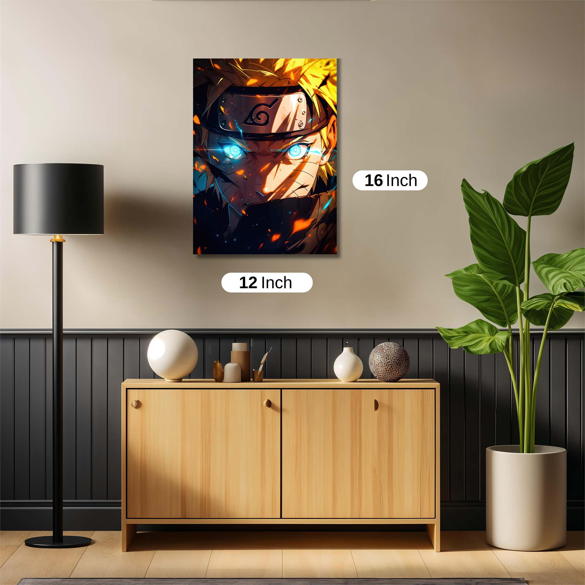 Naruto Fierce Safe Wall Magnetic / M