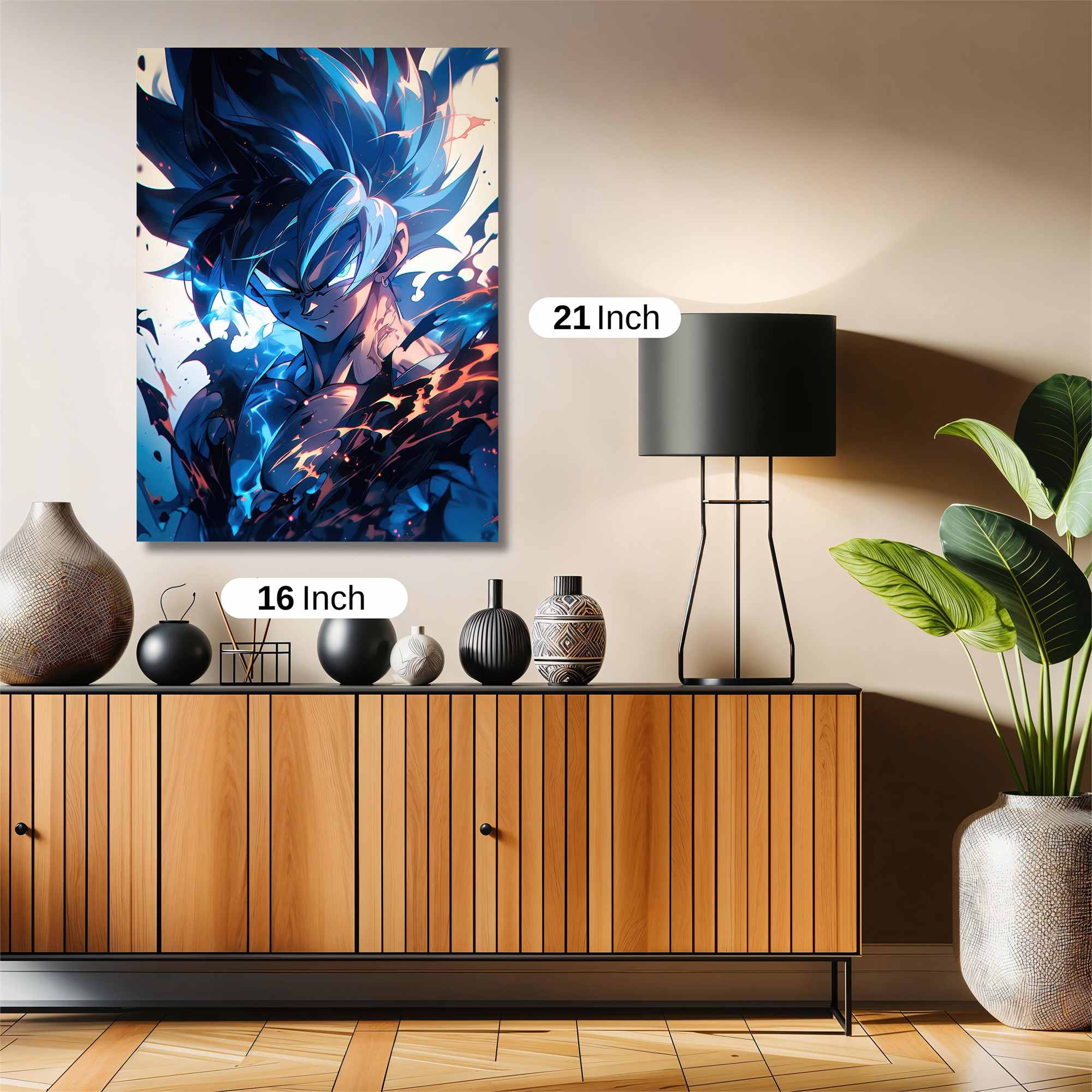 Goku Unleashed Safe Wall Magnetic / M