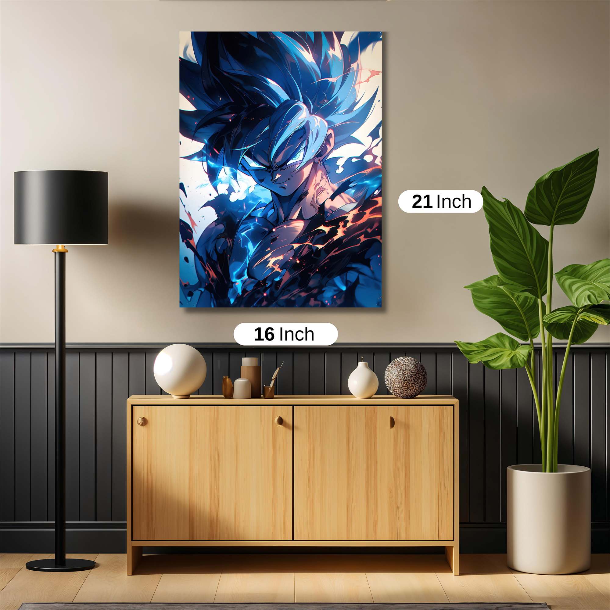 Goku Unleashed Safe Wall Magnetic / M