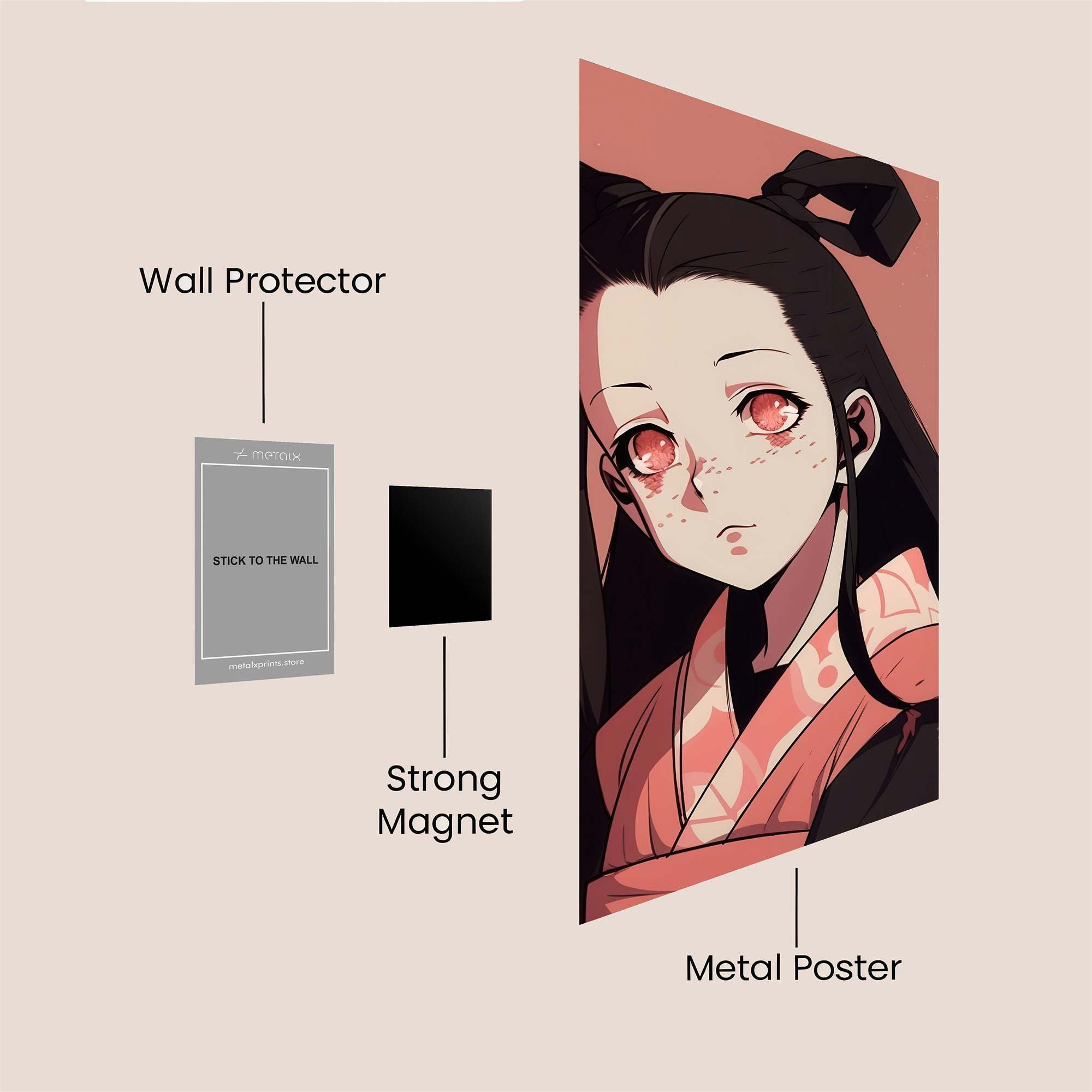 Lady Serene Safe Wall Magnetic / M