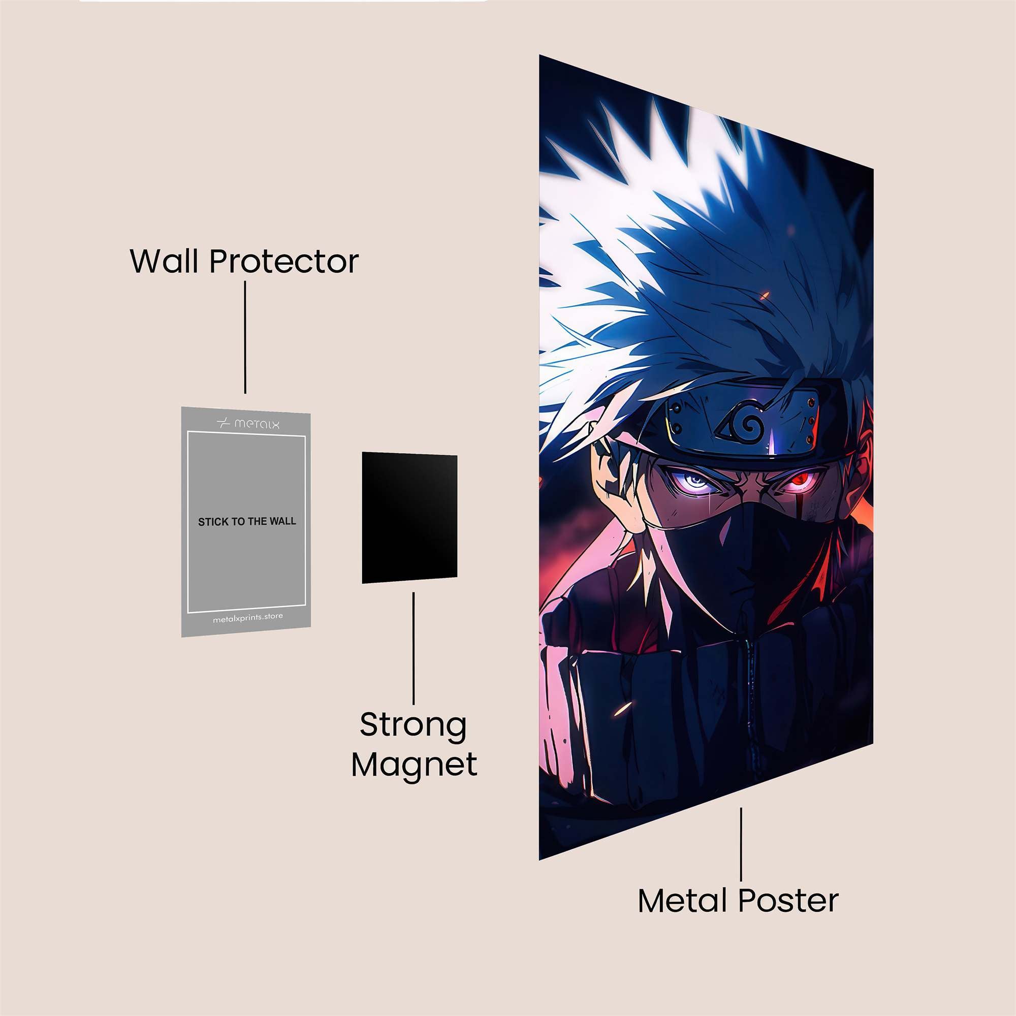 Kakashi Intense Safe Wall Magnetic / M
