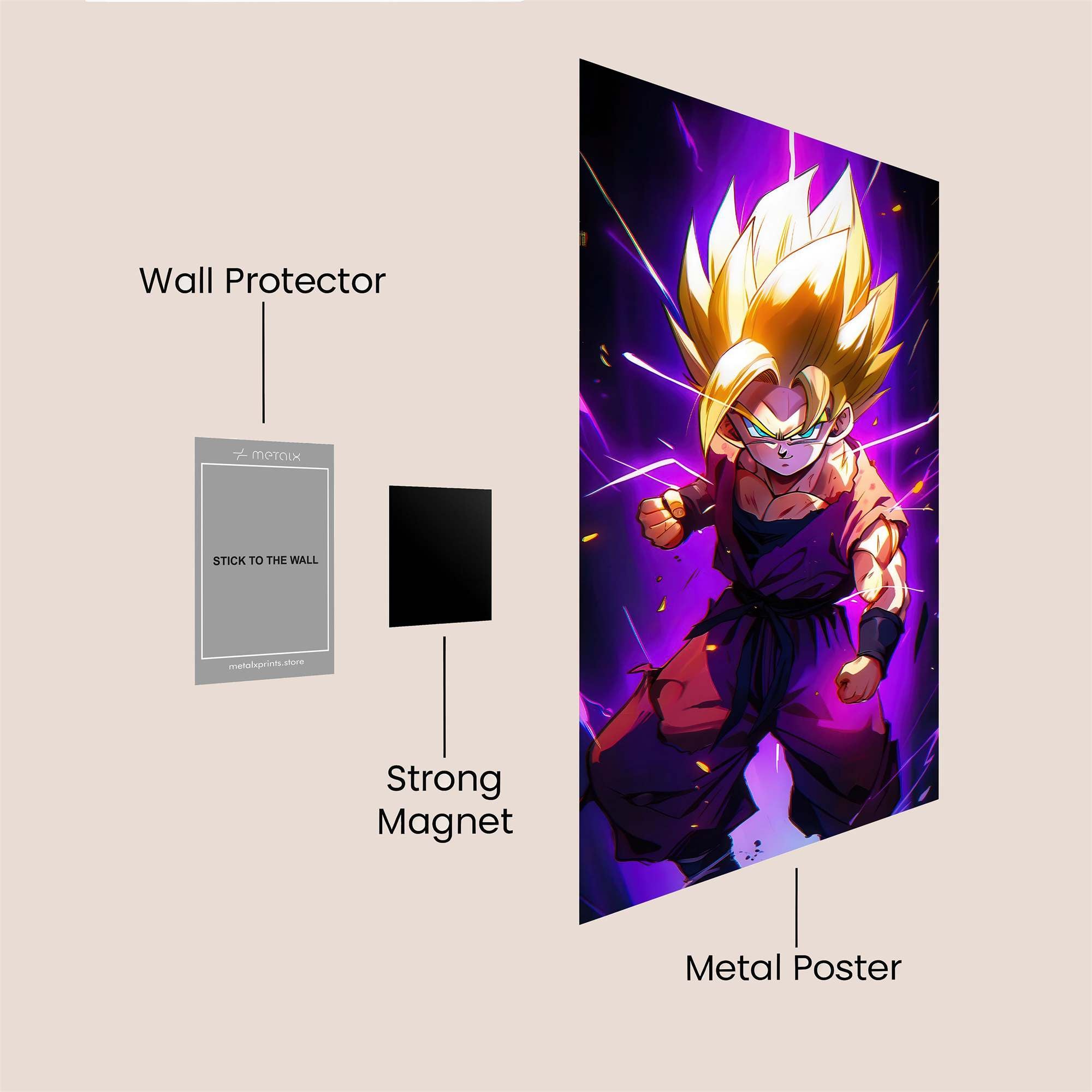Goku Radiant Safe Wall Magnetic / M