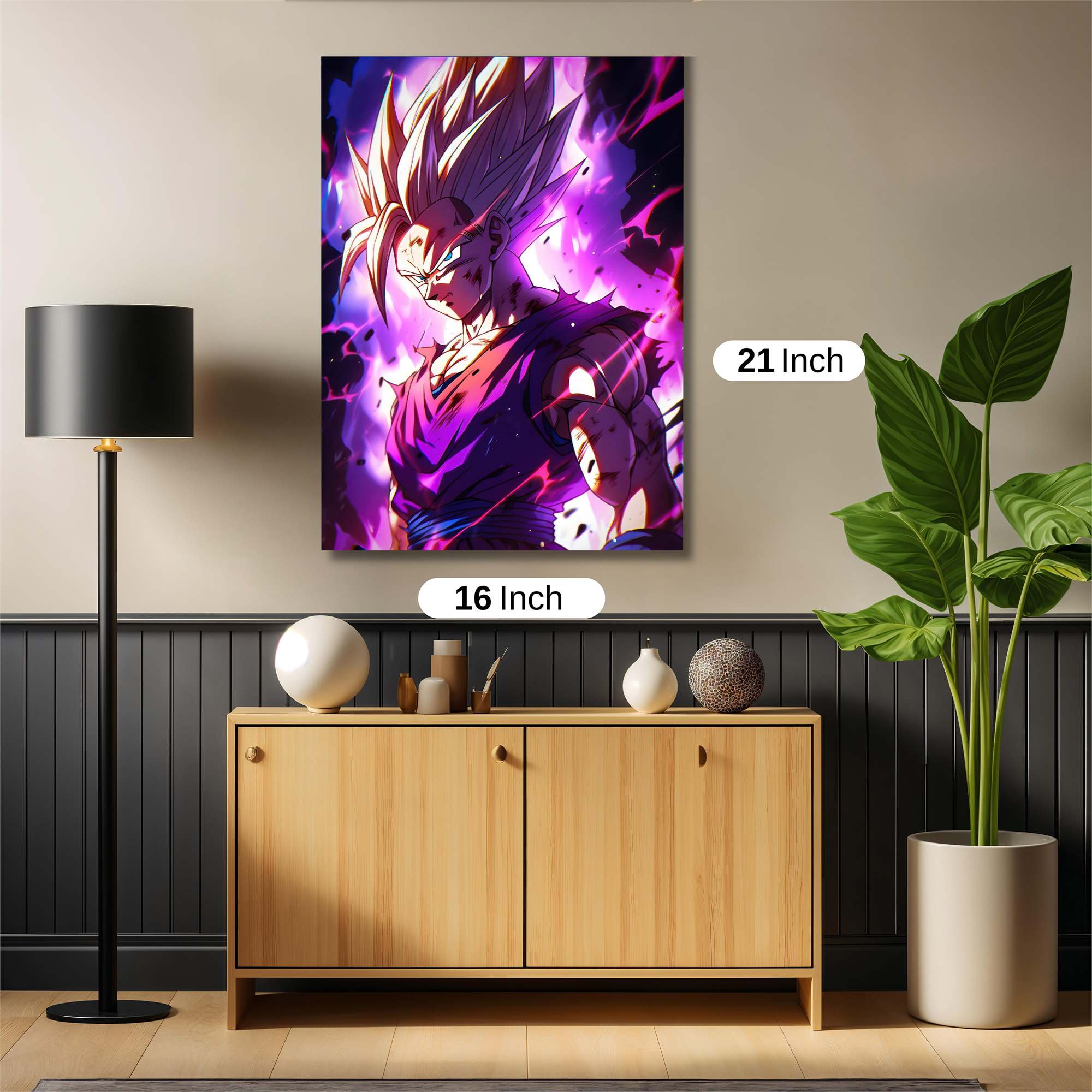 Goku Unleashed Safe Wall Magnetic / M