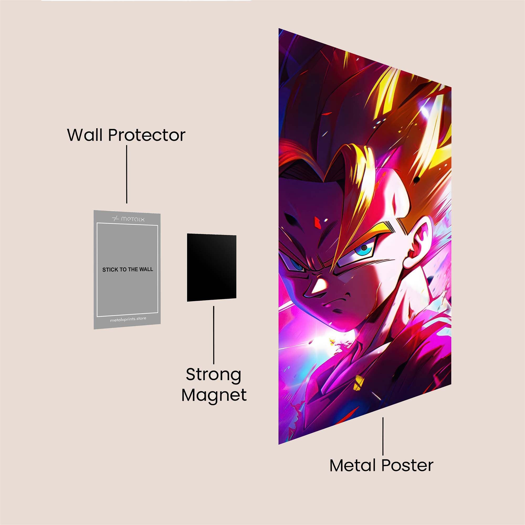 Goku Radiant Safe Wall Magnetic / M