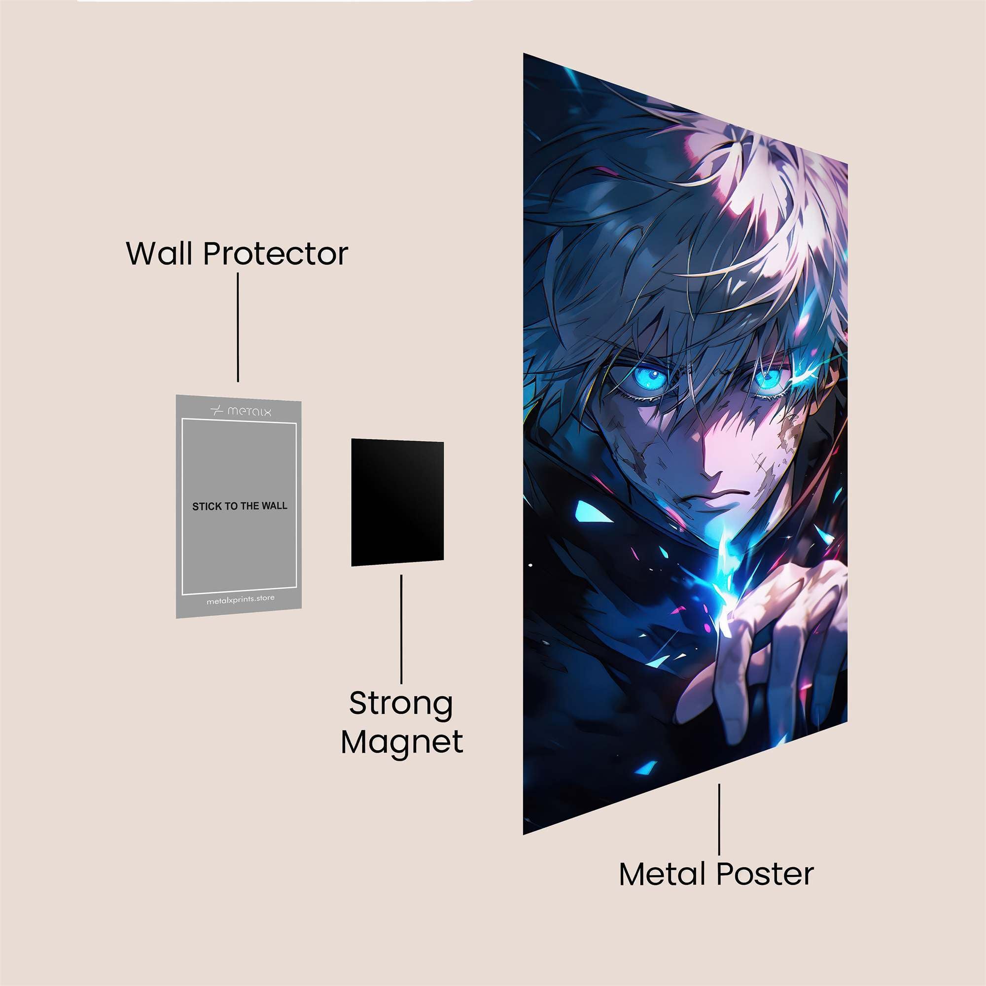 Satoru Serene Safe Wall Magnetic / M