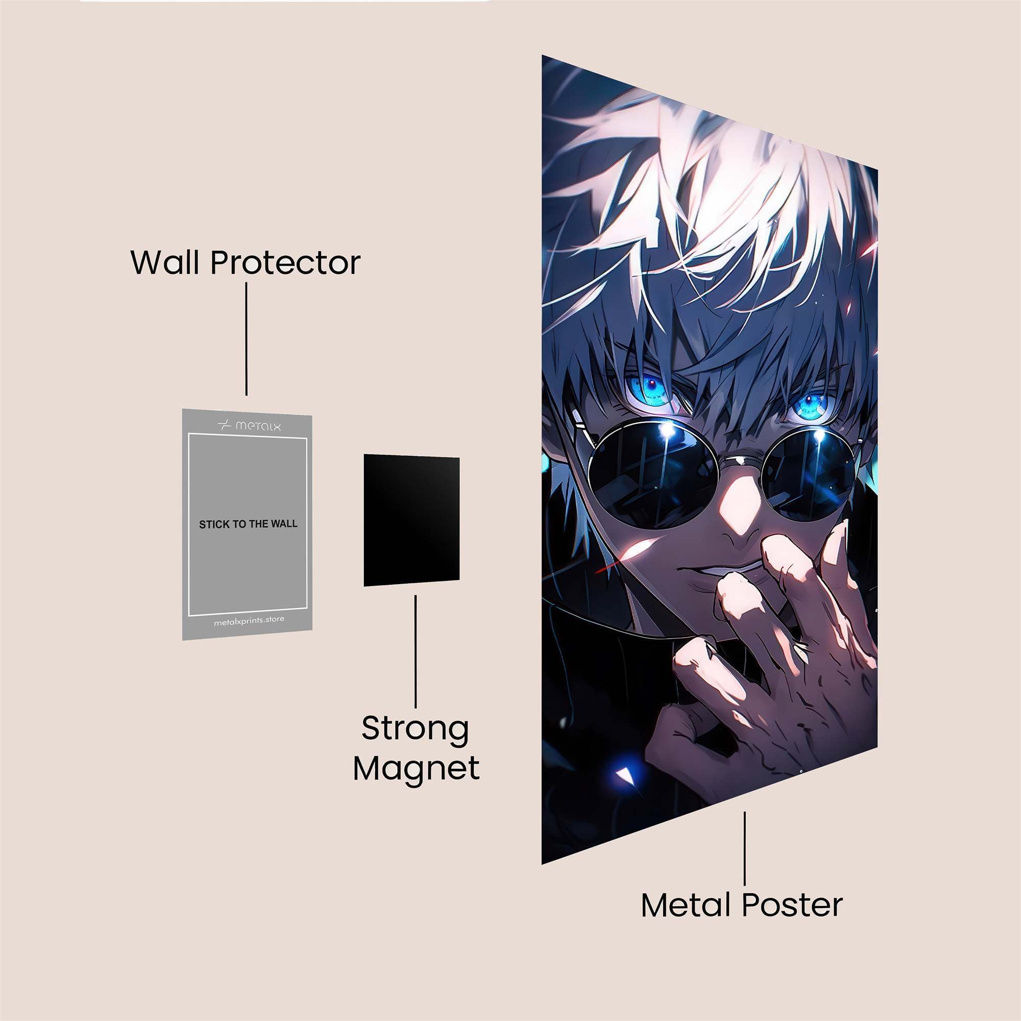 Satoru Enigmatic Safe Wall Magnetic / M