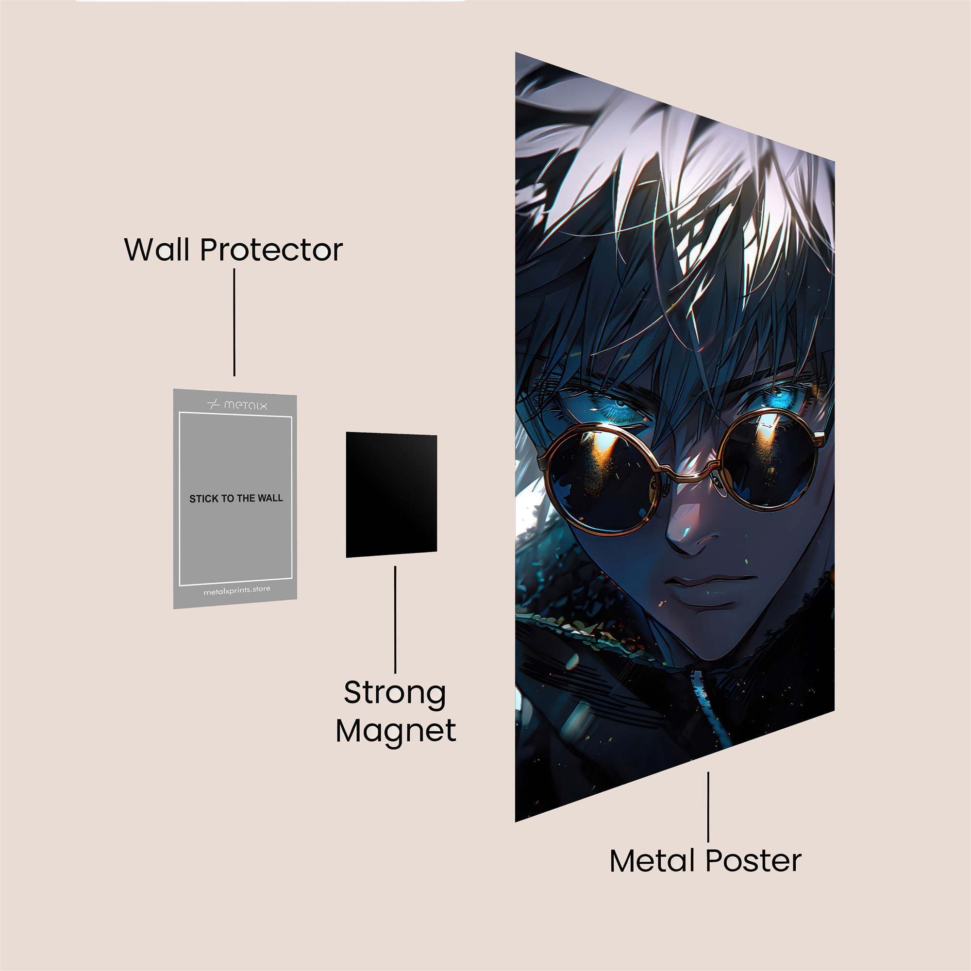 Gojo Enigmatic Safe Wall Magnetic / M