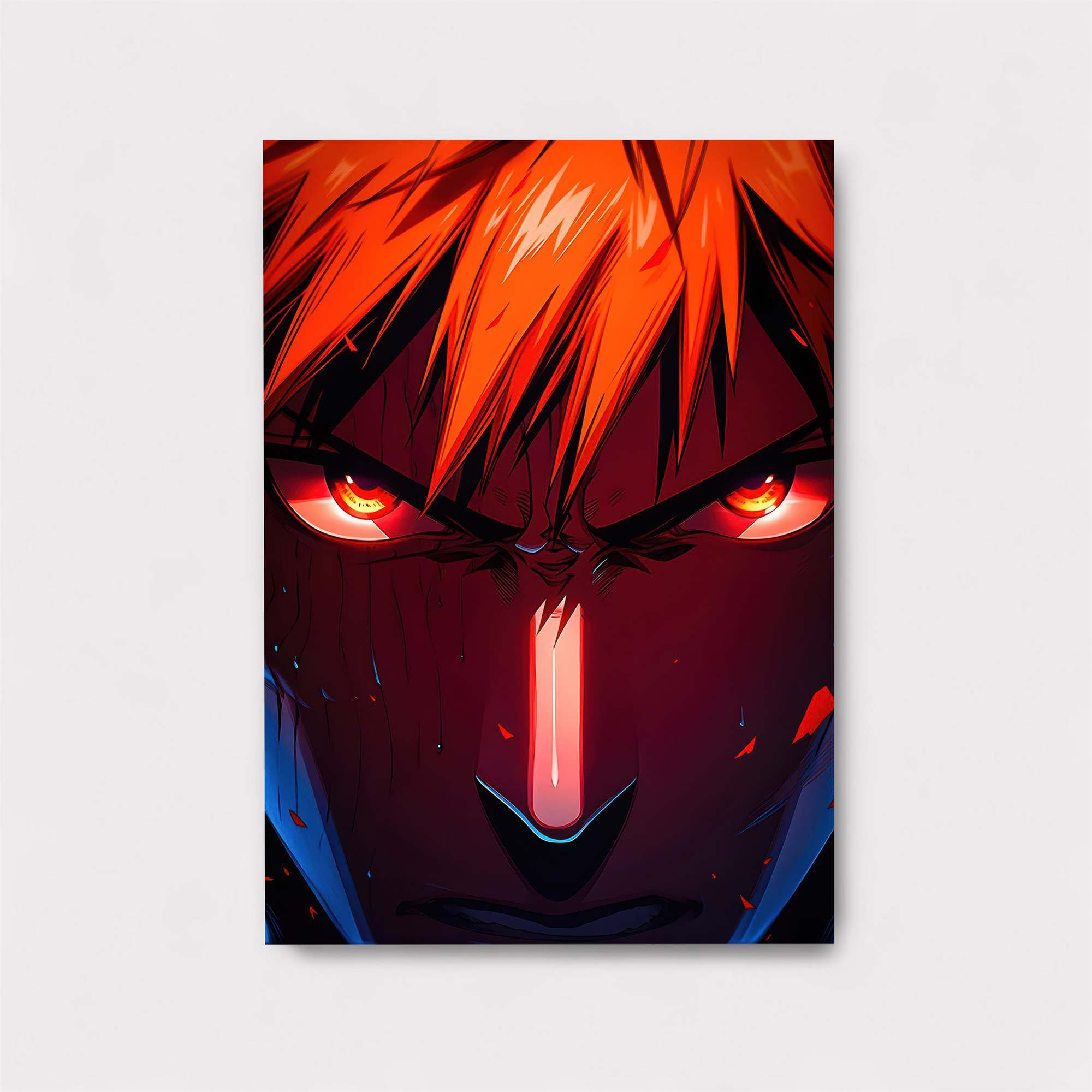 Naruto Fiery Safe Wall Magnetic / M