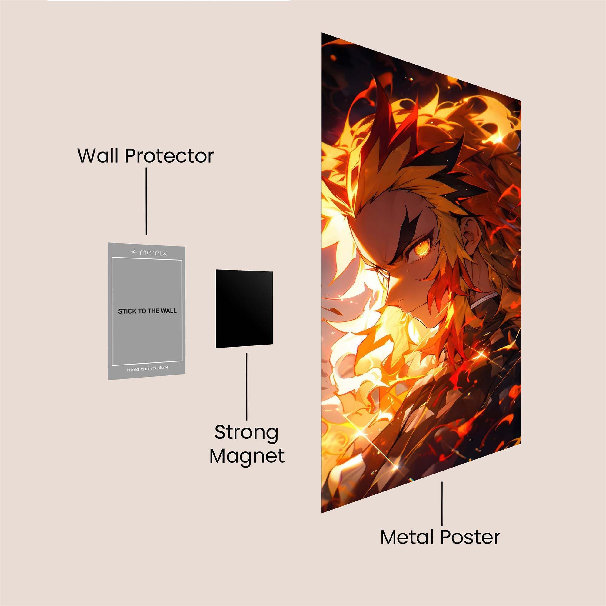 Endeavor Blaze Safe Wall Magnetic / M