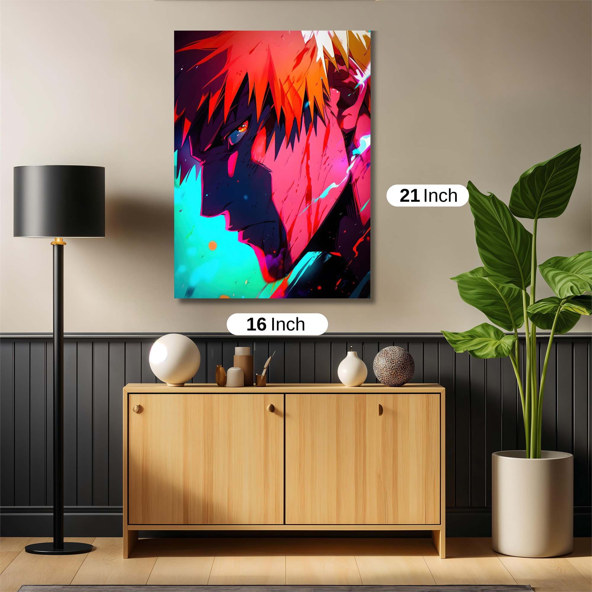 Naruto Intense Safe Wall Magnetic / M