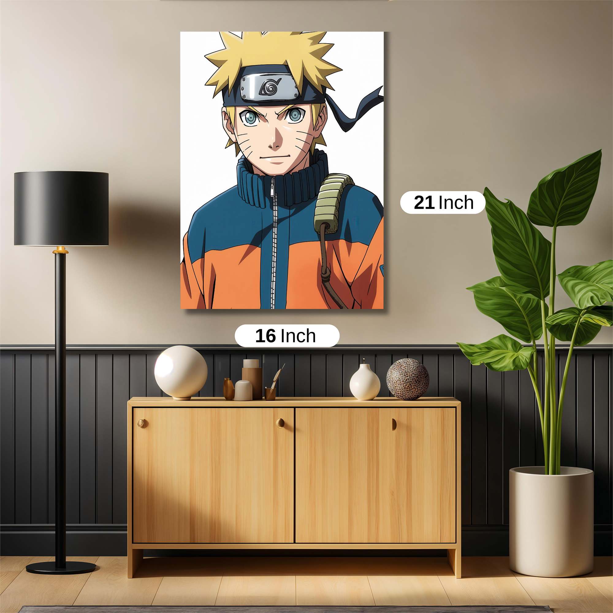 Naruto Resolute Safe Wall Magnetic / M