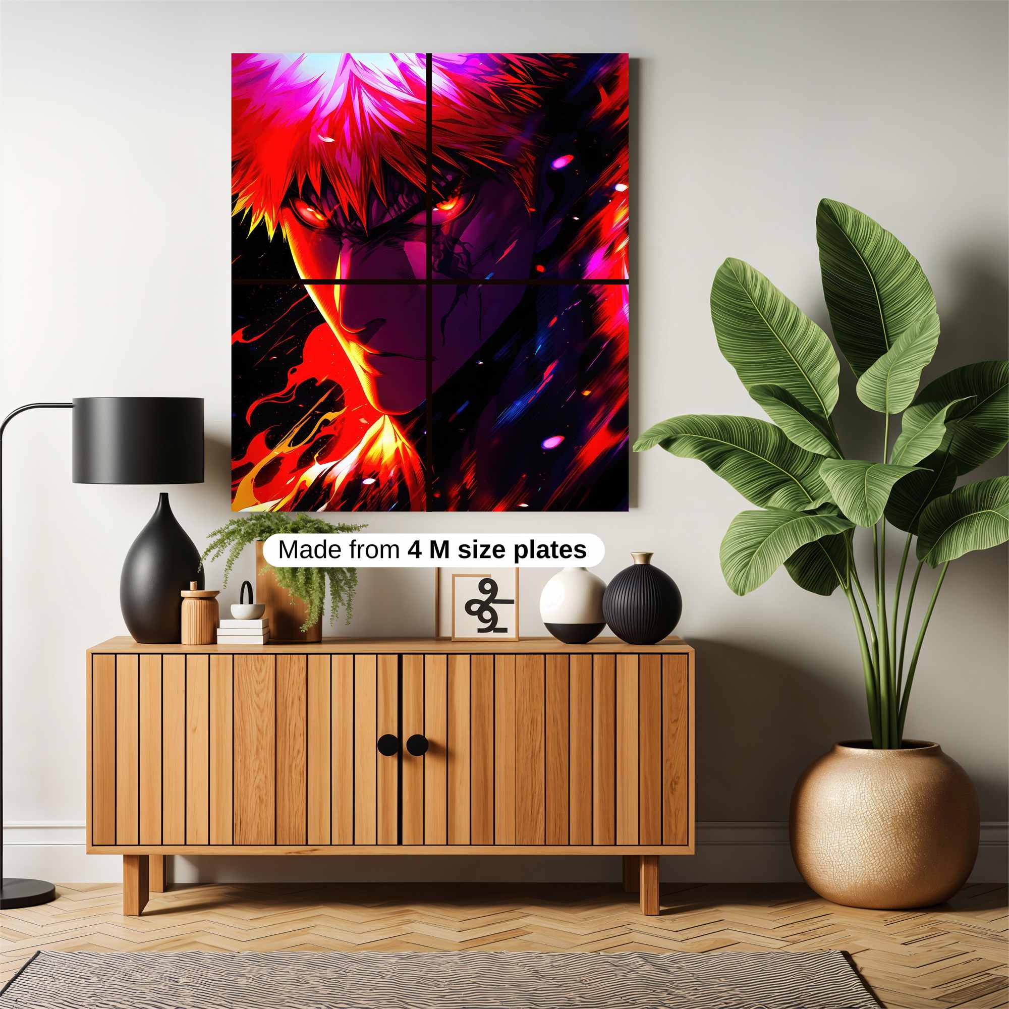 Goku Enraged Safe Wall Magnetic / M