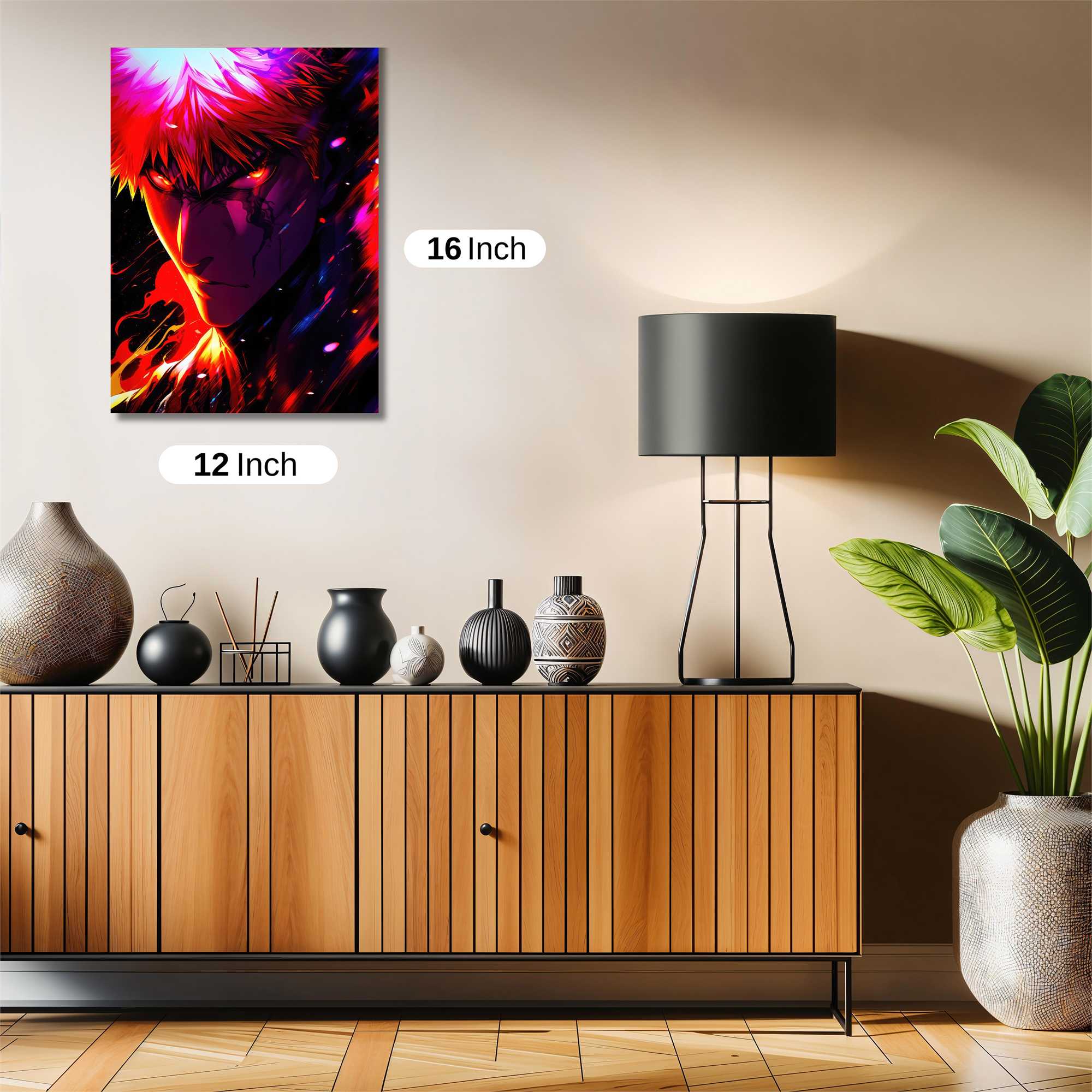 Goku Enraged Safe Wall Magnetic / M