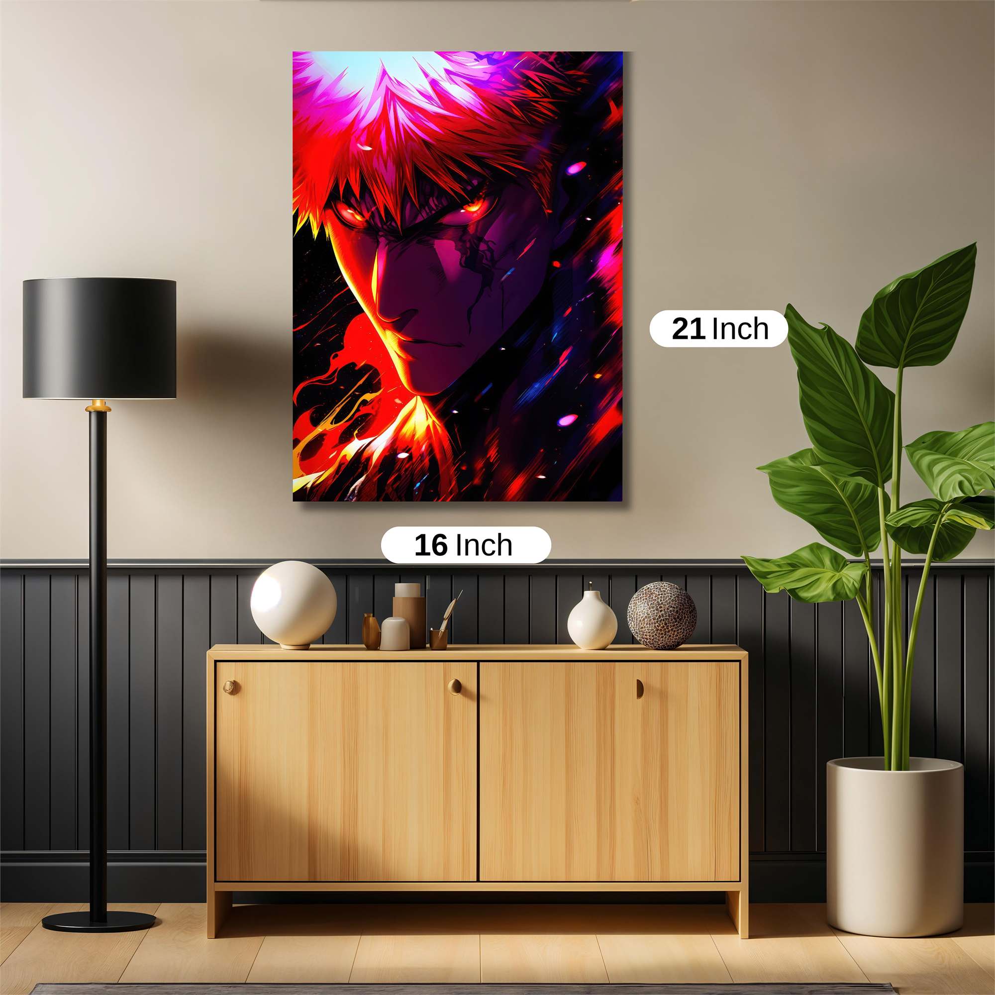 Goku Enraged Safe Wall Magnetic / M