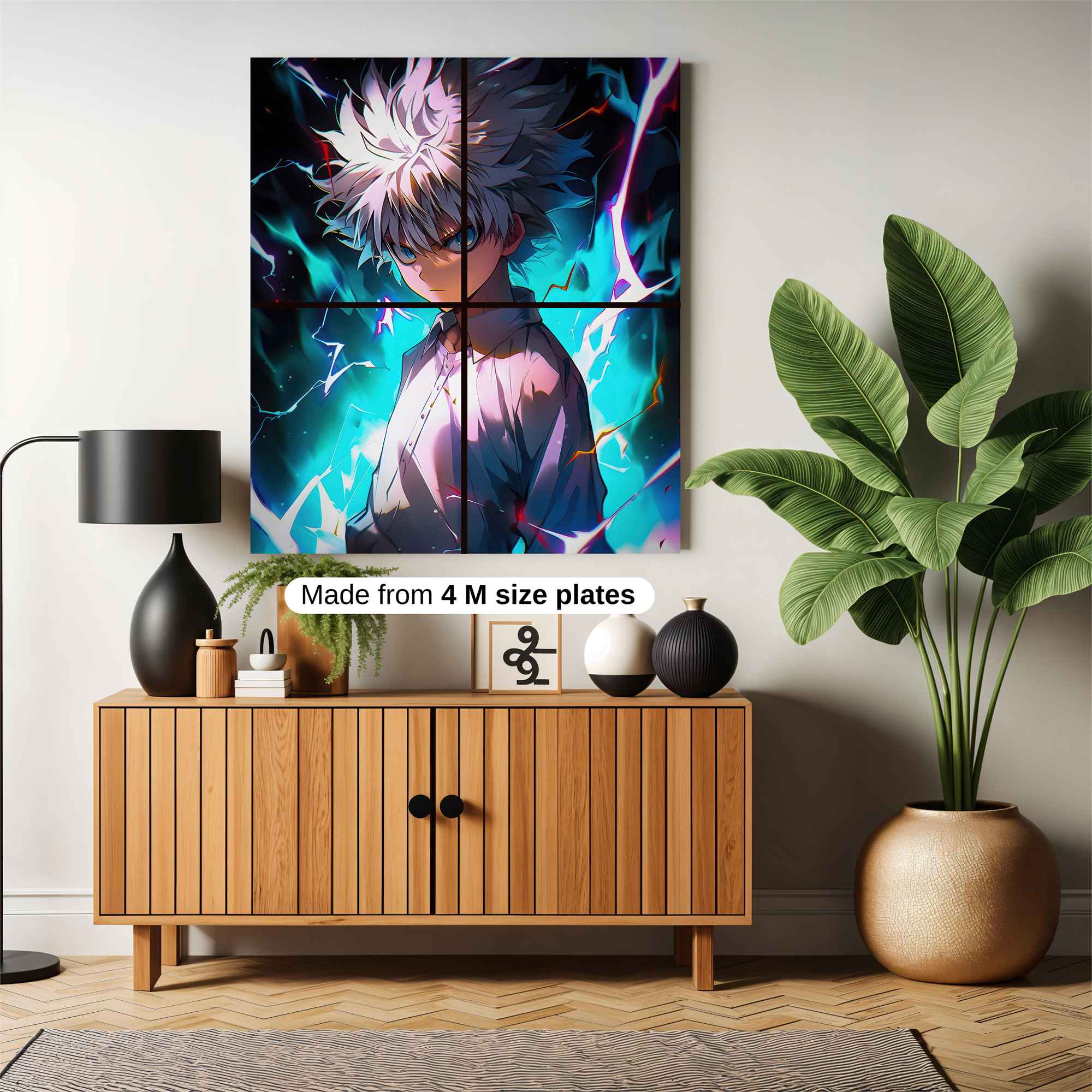 Killua Electrifying Safe Wall Magnetic / M