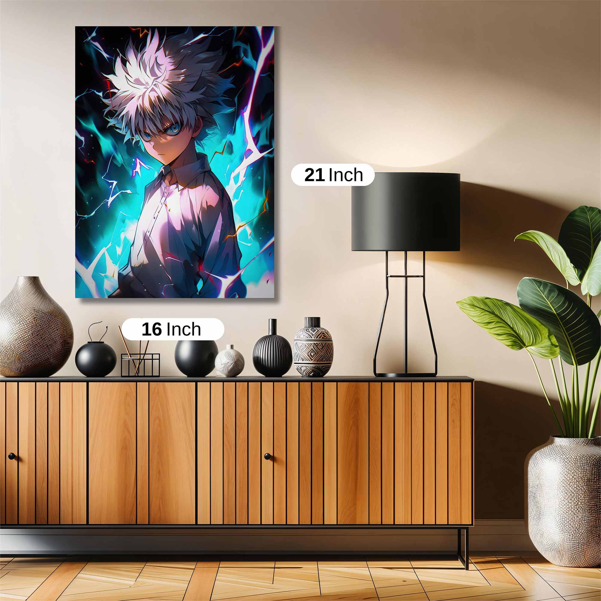 Killua Electrifying Safe Wall Magnetic / M