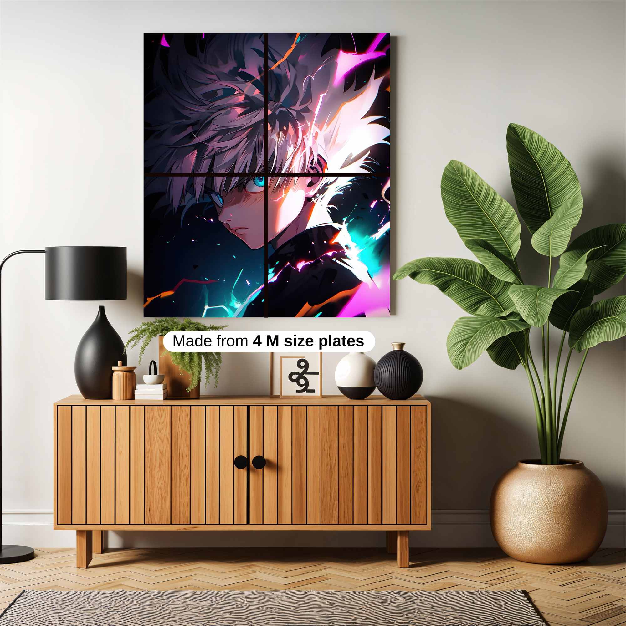 Killua Electrifying Safe Wall Magnetic / M