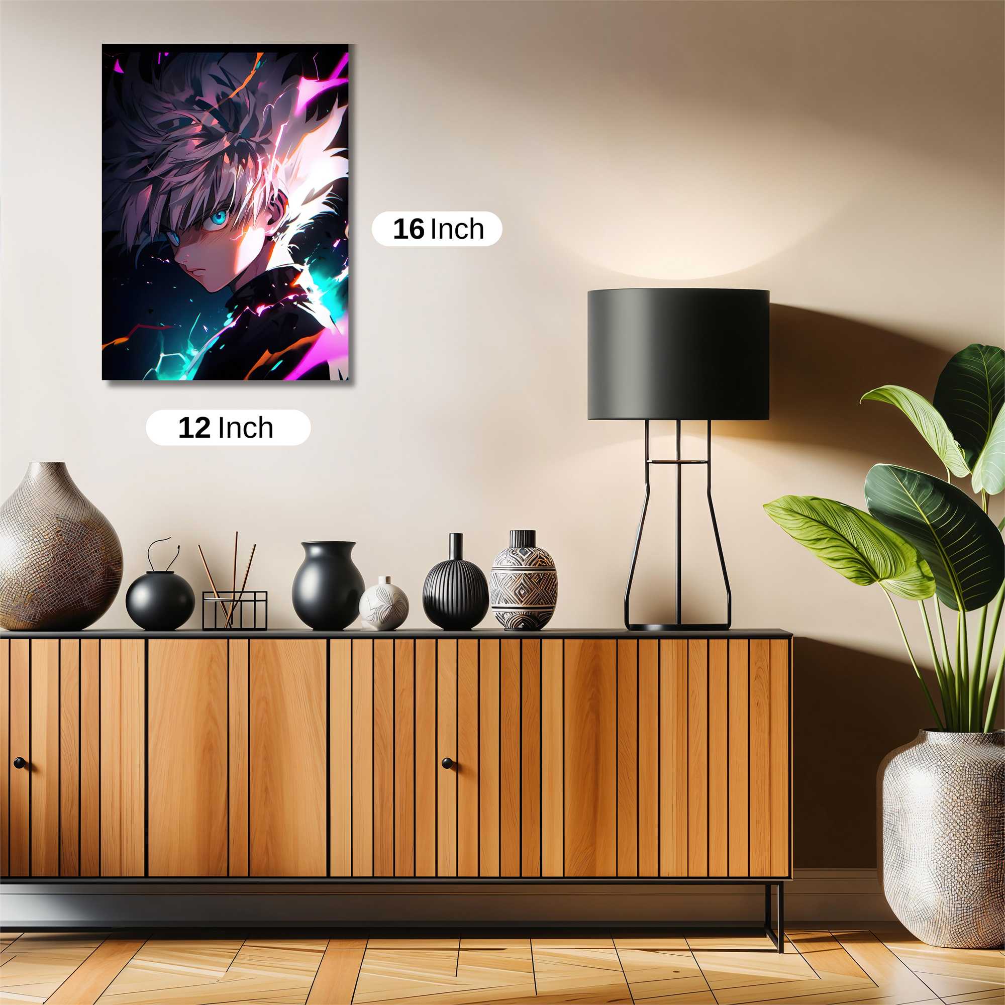 Killua Electrifying Safe Wall Magnetic / M