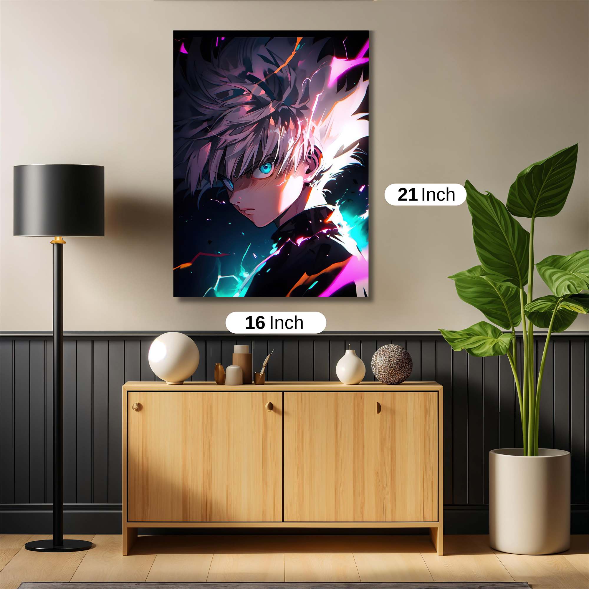 Killua Electrifying Safe Wall Magnetic / M