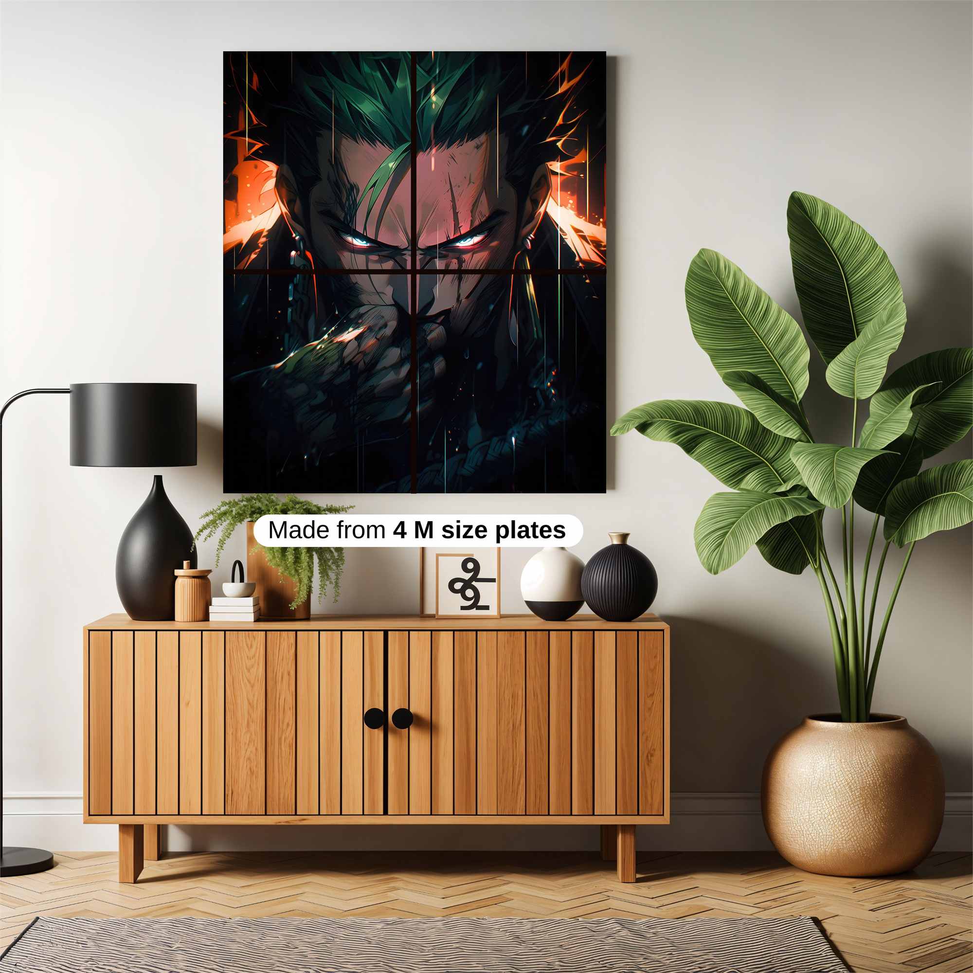 Roronoa Rage Safe Wall Magnetic / M