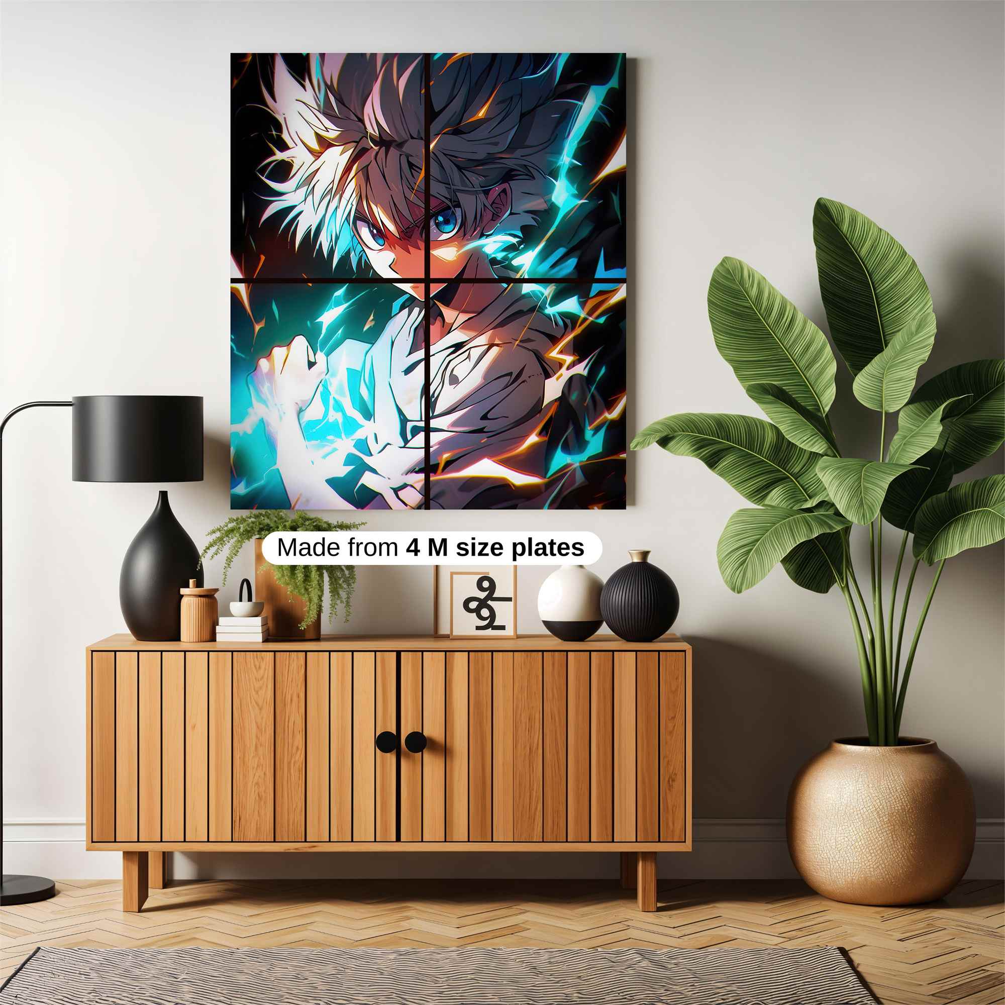Killua Electrifying Safe Wall Magnetic / M