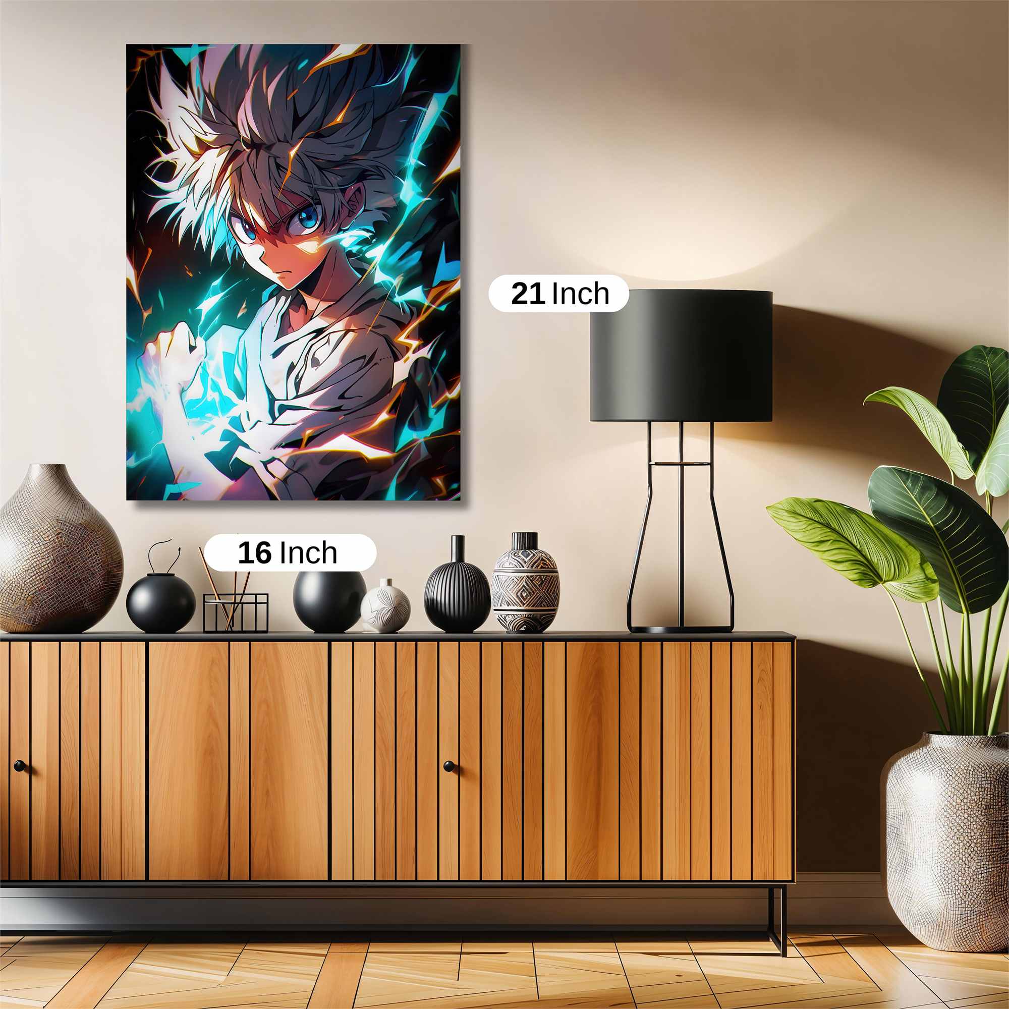 Killua Electrifying Safe Wall Magnetic / M