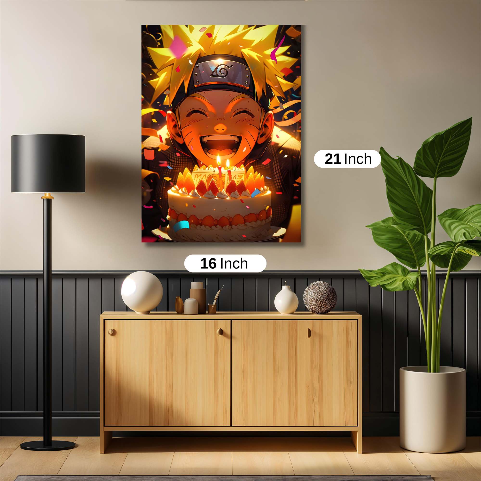 Naruto Joyful Safe Wall Magnetic / M