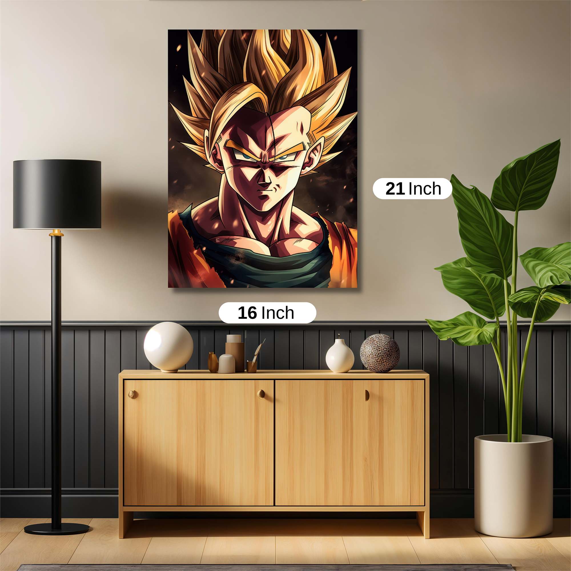 Goku Intense Safe Wall Magnetic / M