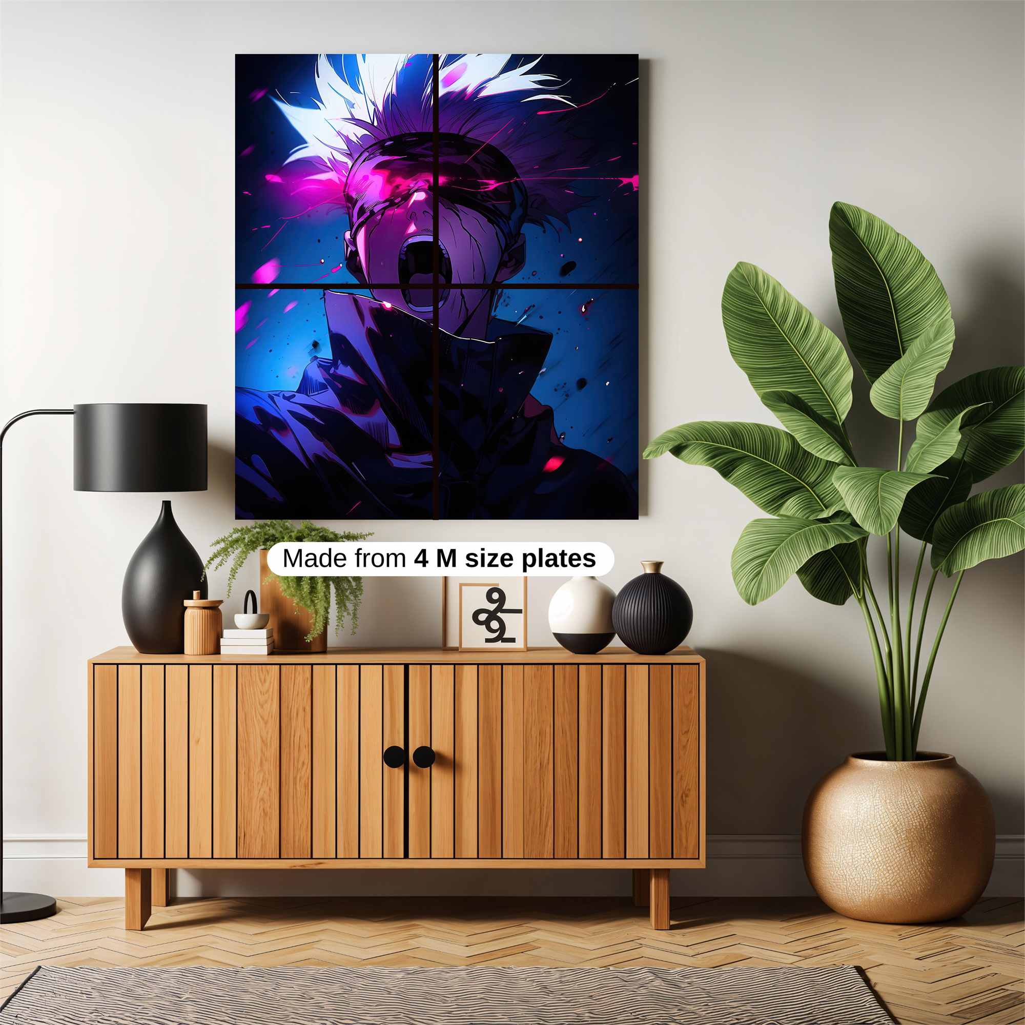 Sukuna Unleashed Safe Wall Magnetic / M