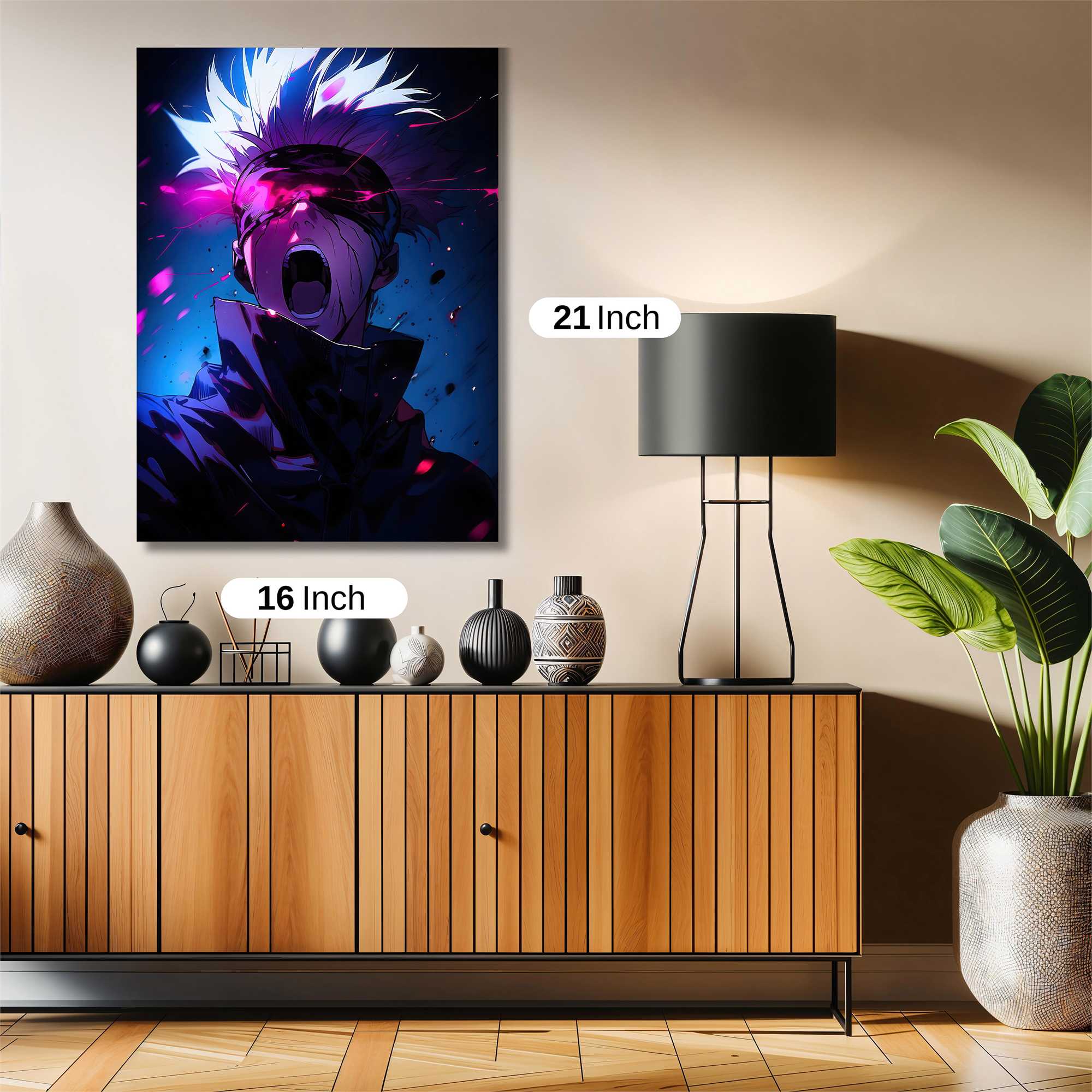 Sukuna Unleashed Safe Wall Magnetic / M