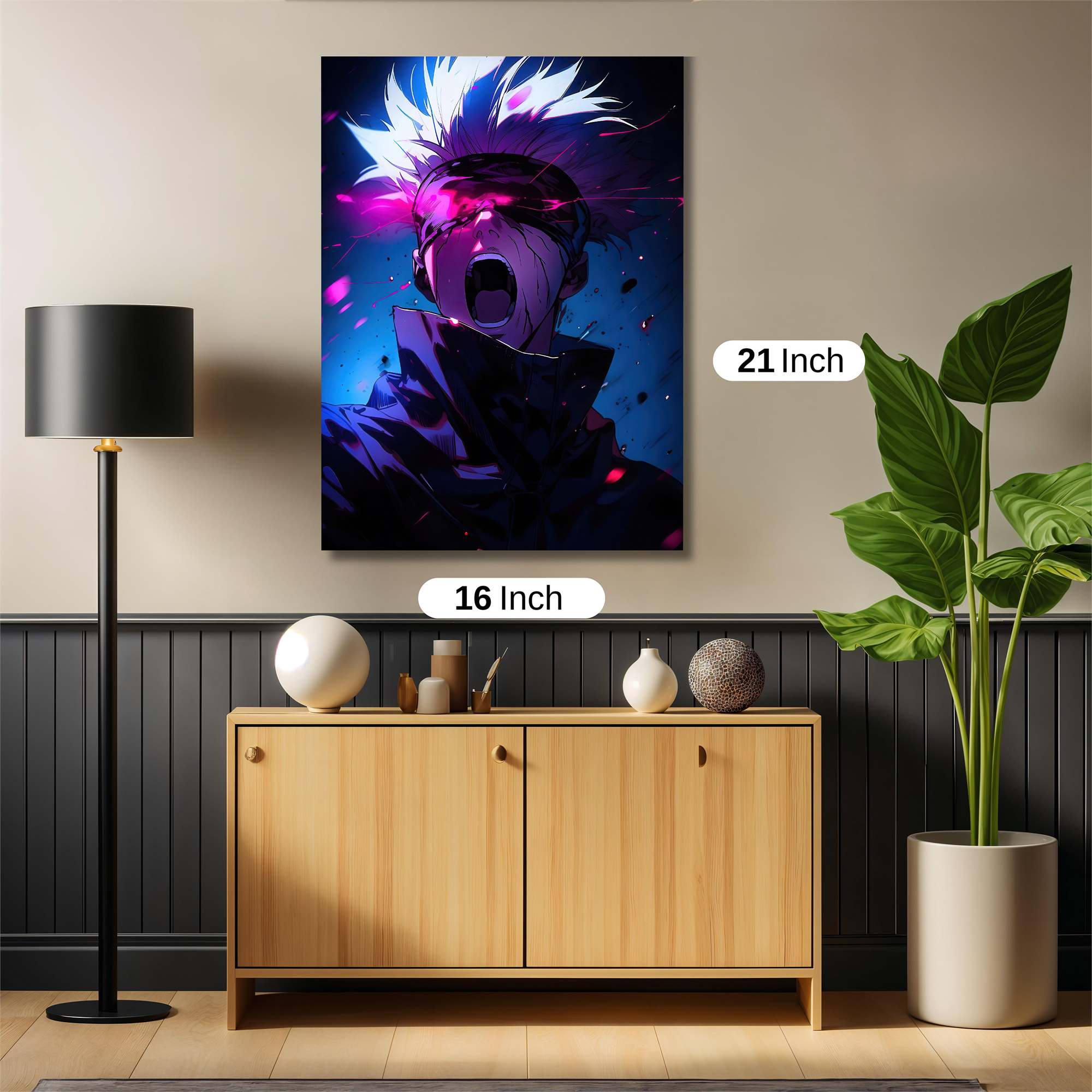 Sukuna Unleashed Safe Wall Magnetic / M