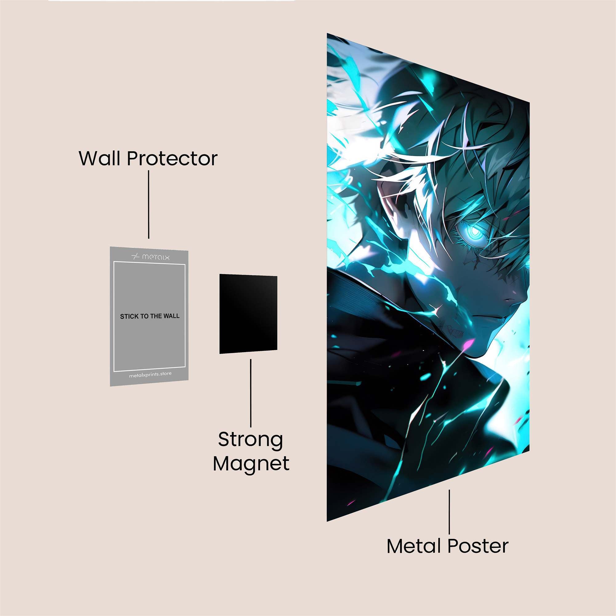 Satoru Serene Safe Wall Magnetic / M