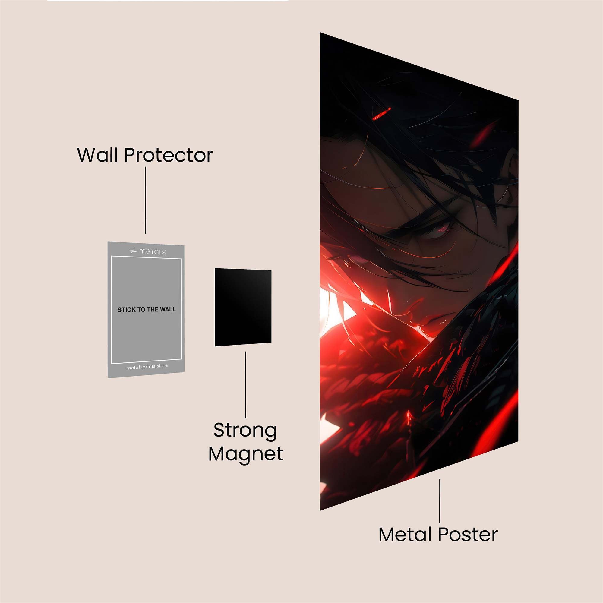 Renji Rage Safe Wall Magnetic / M