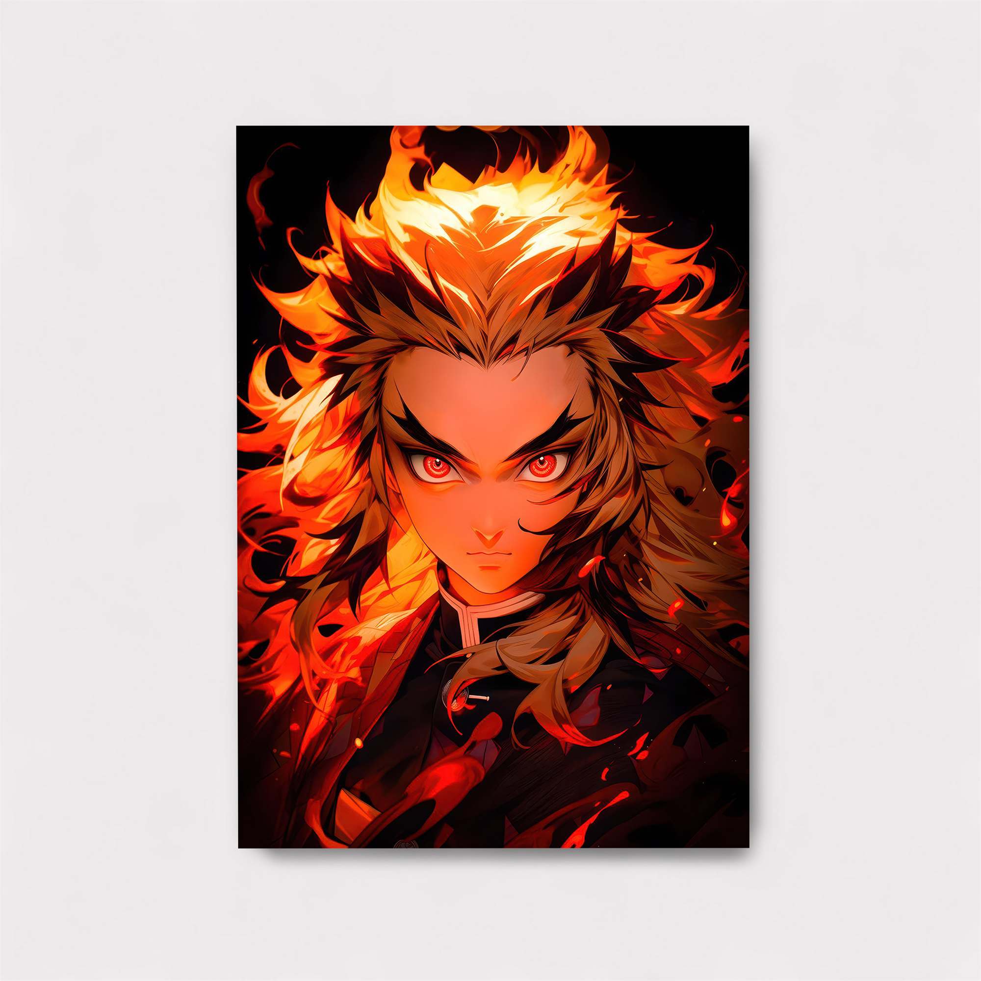 Kyojuro Fiery Safe Wall Magnetic / M