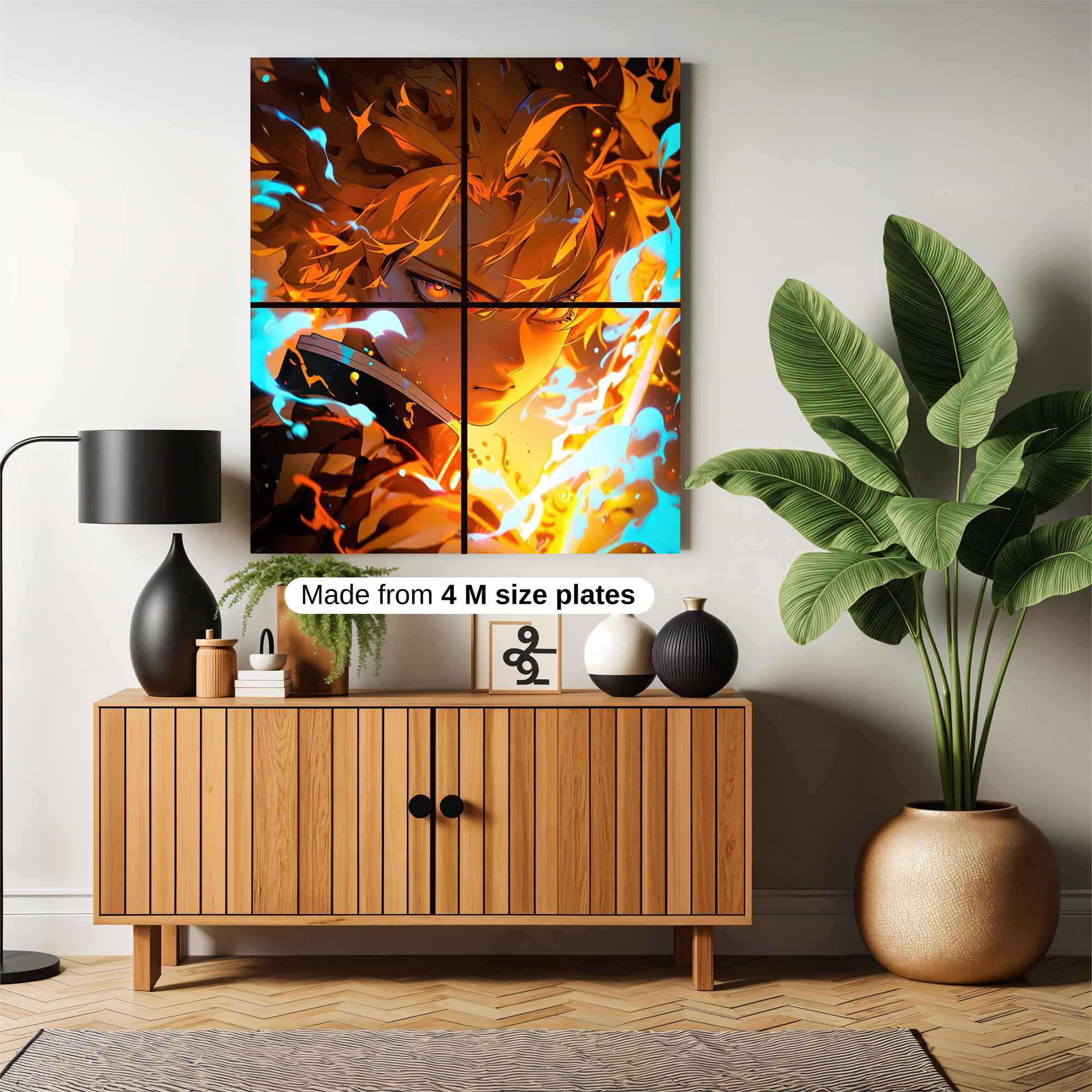 Flame Fury Safe Wall Magnetic / M