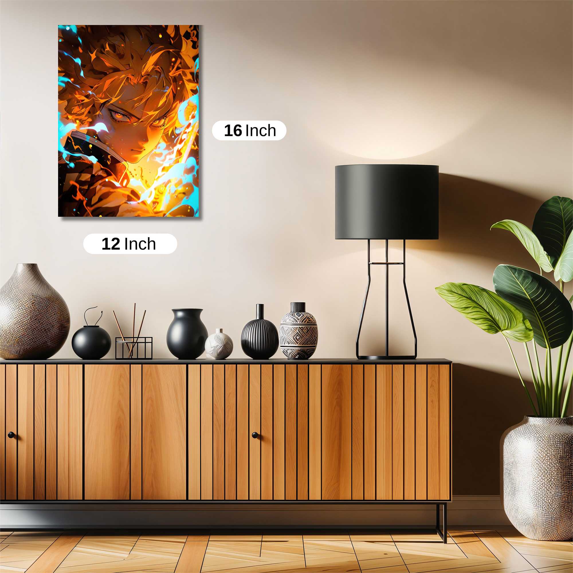 Flame Fury Safe Wall Magnetic / M