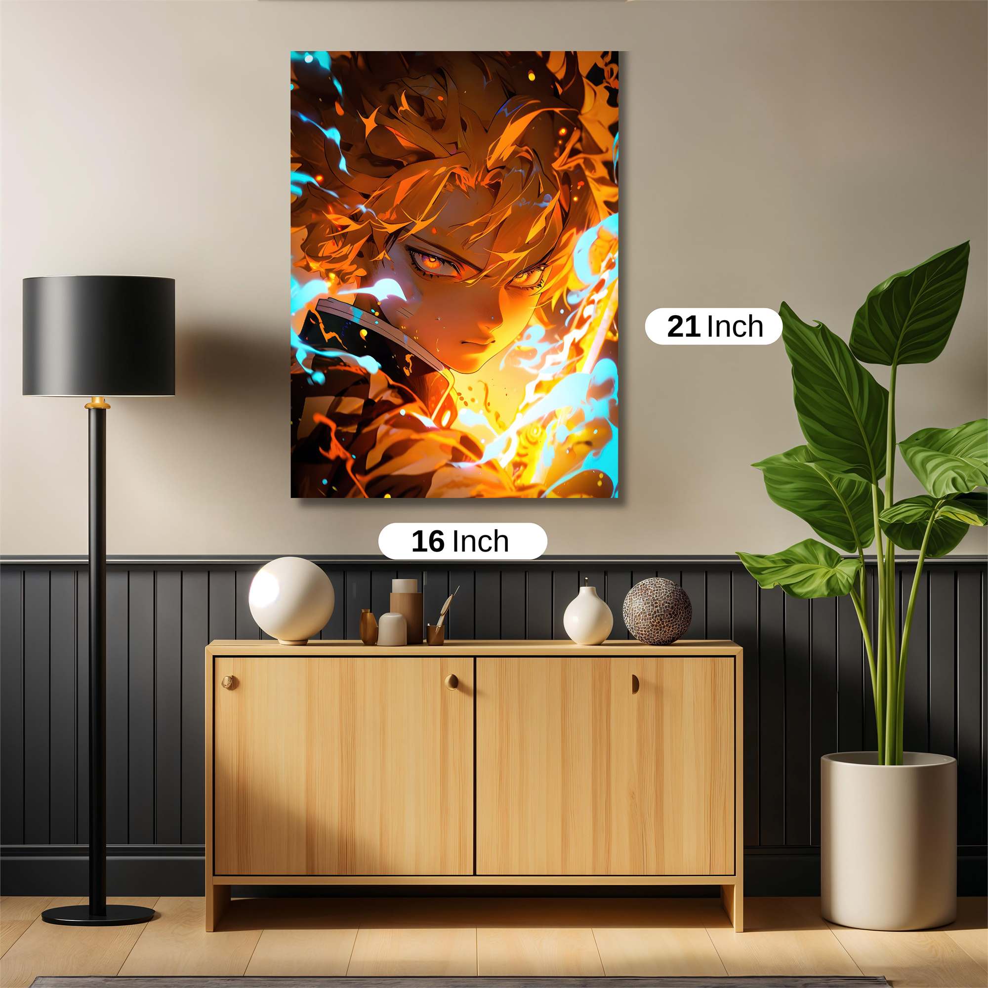 Flame Fury Safe Wall Magnetic / M