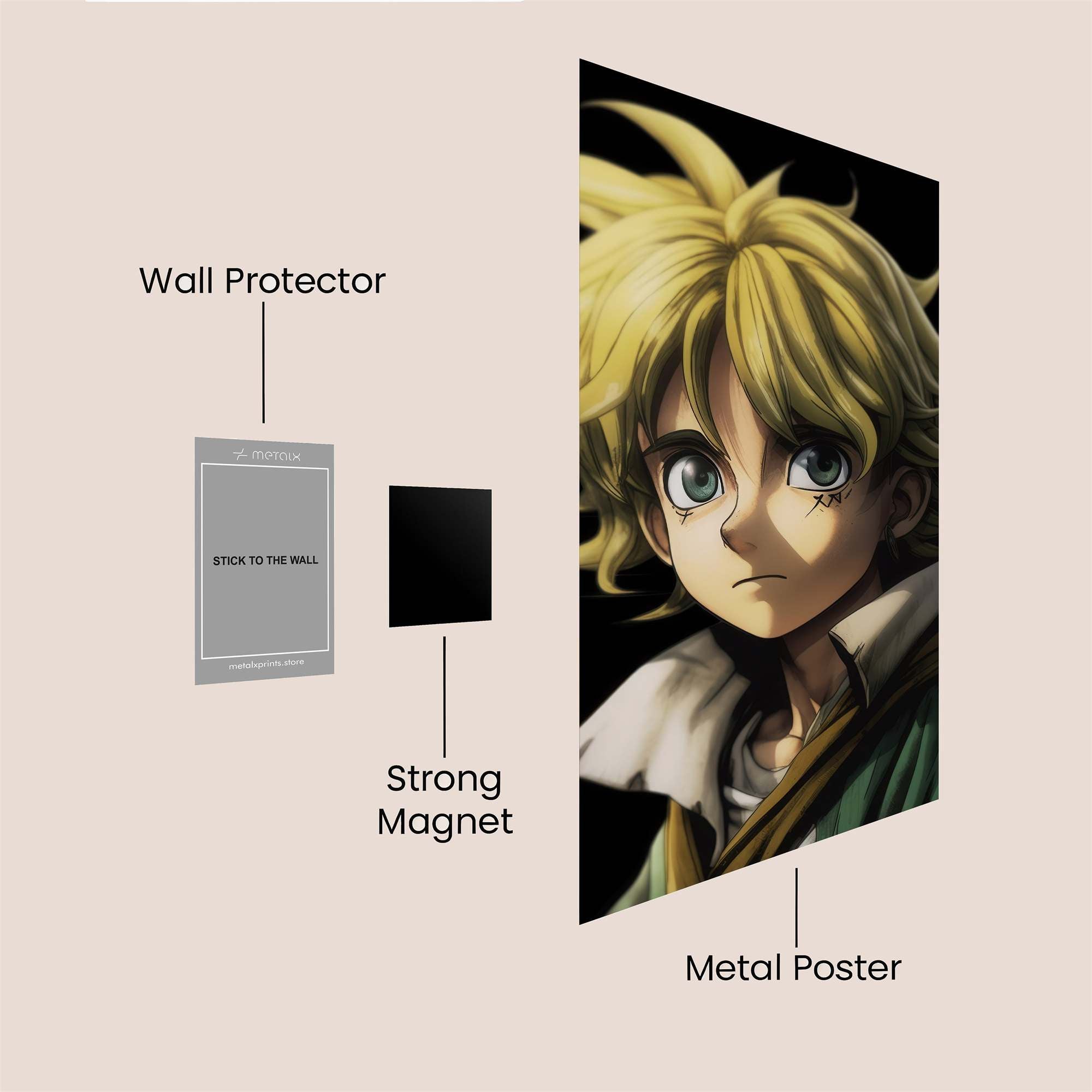 Shinji Sorrowful Safe Wall Magnetic / M