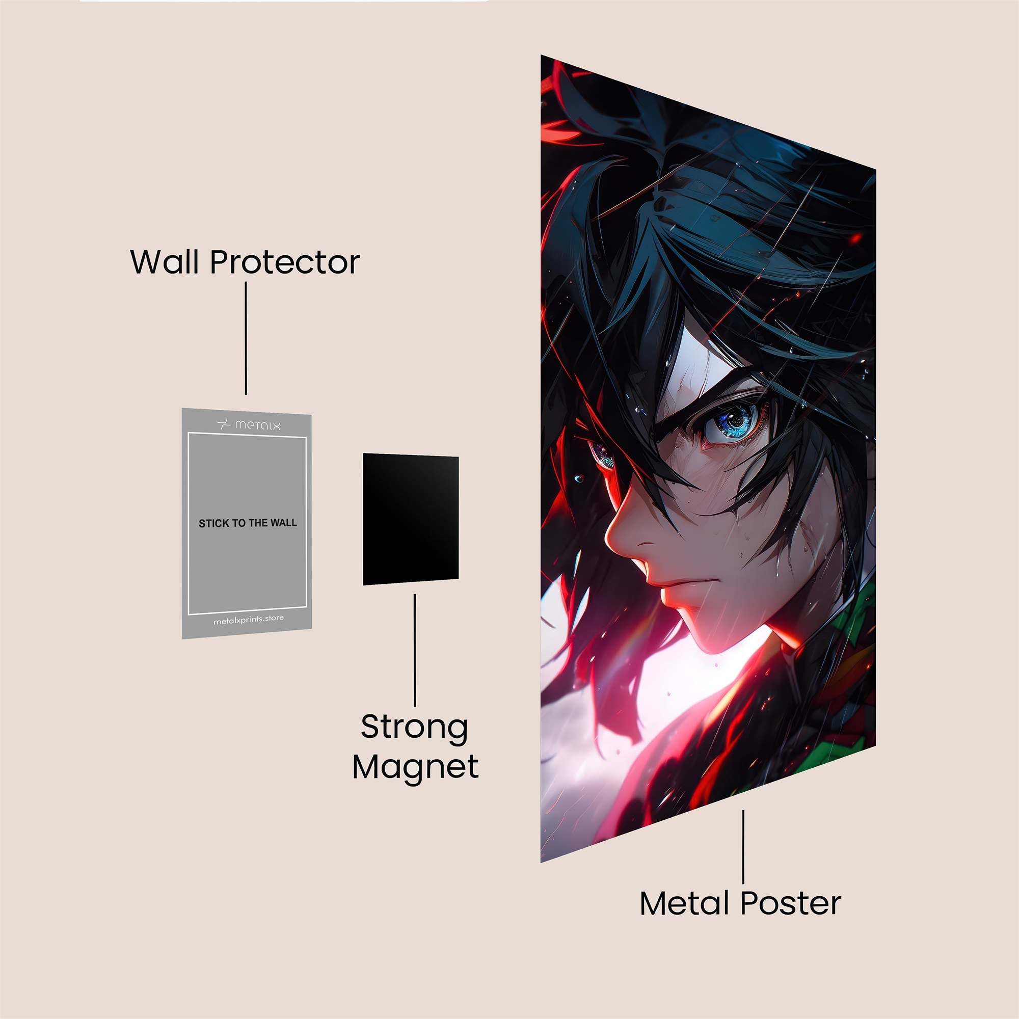 Eclipse Fury Safe Wall Magnetic / M