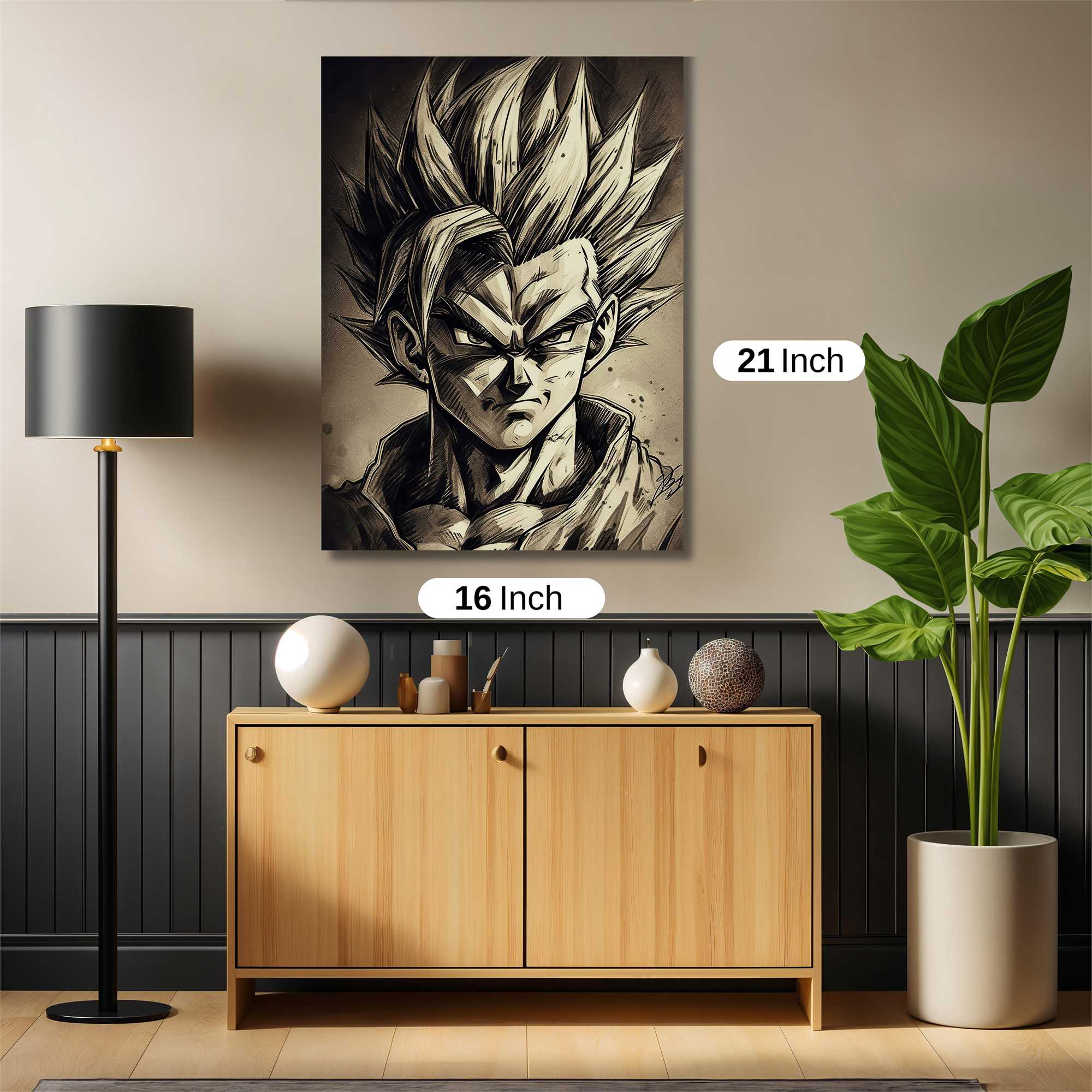 Goku Intense Safe Wall Magnetic / M