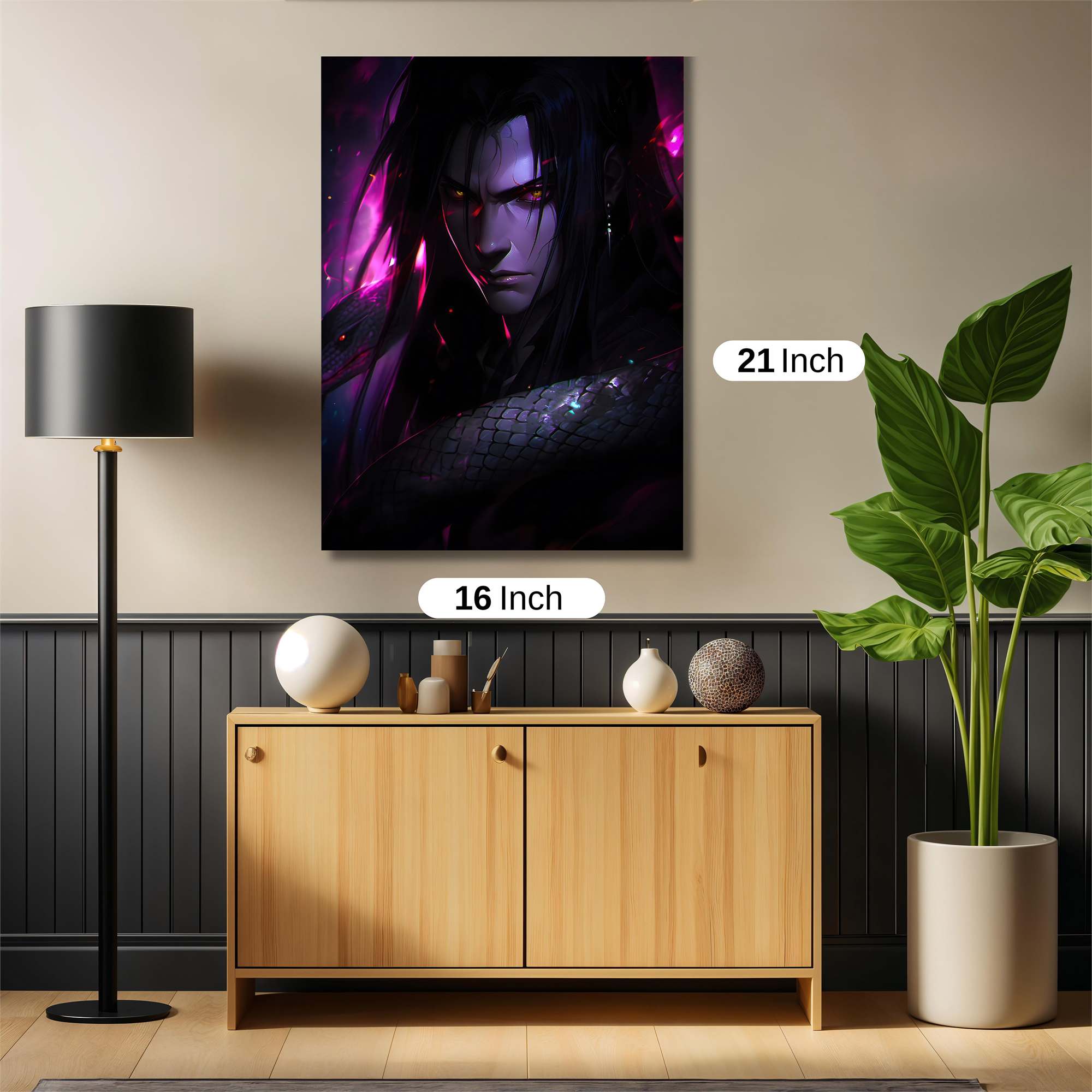 Orochimaru Enigmatic Safe Wall Magnetic / M