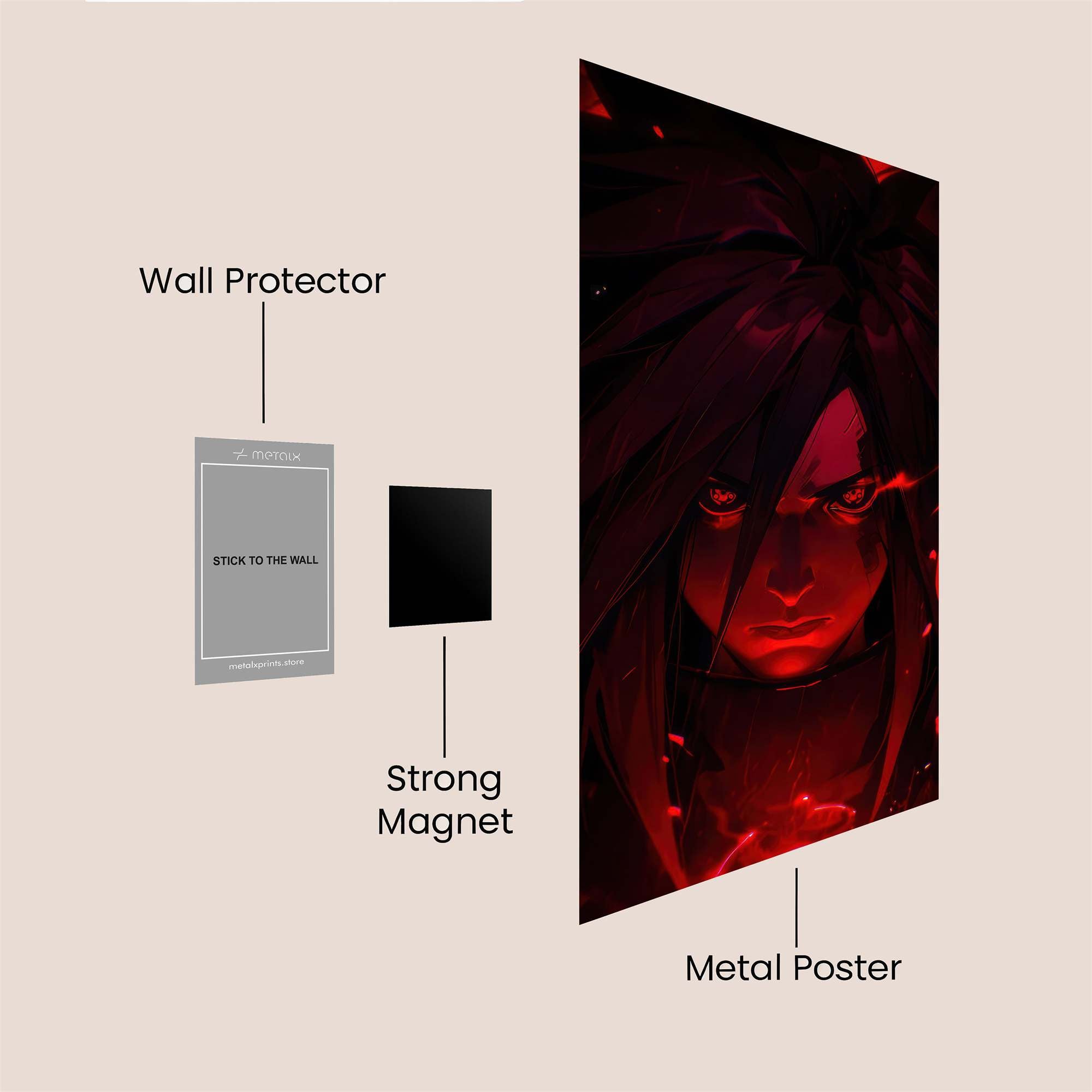 Madara Malevolent Safe Wall Magnetic / M