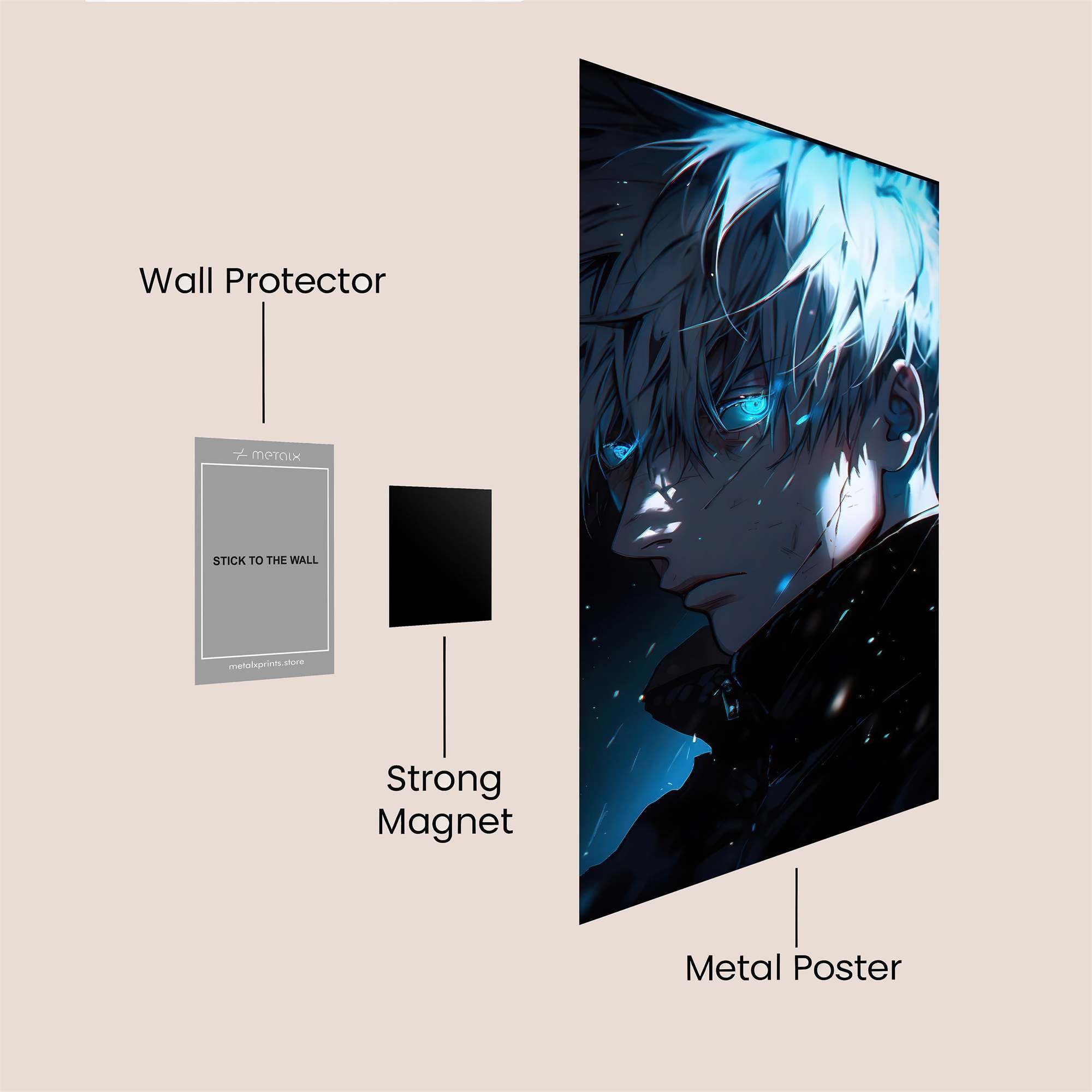 Satoru Serene Safe Wall Magnetic / M