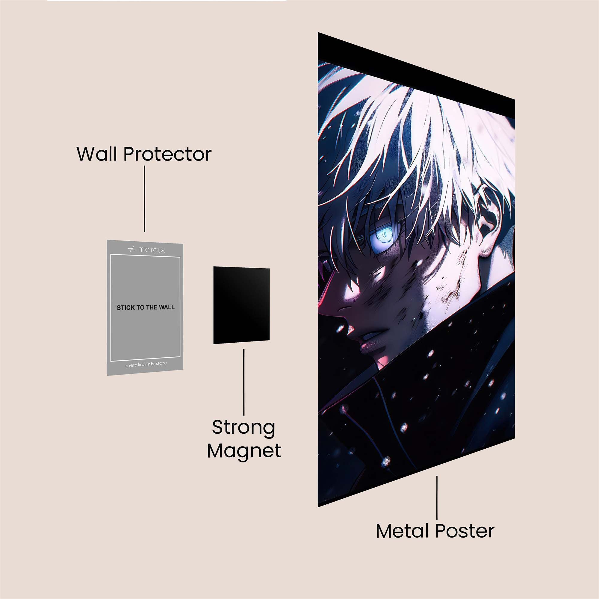 Satoru Serene Safe Wall Magnetic / M