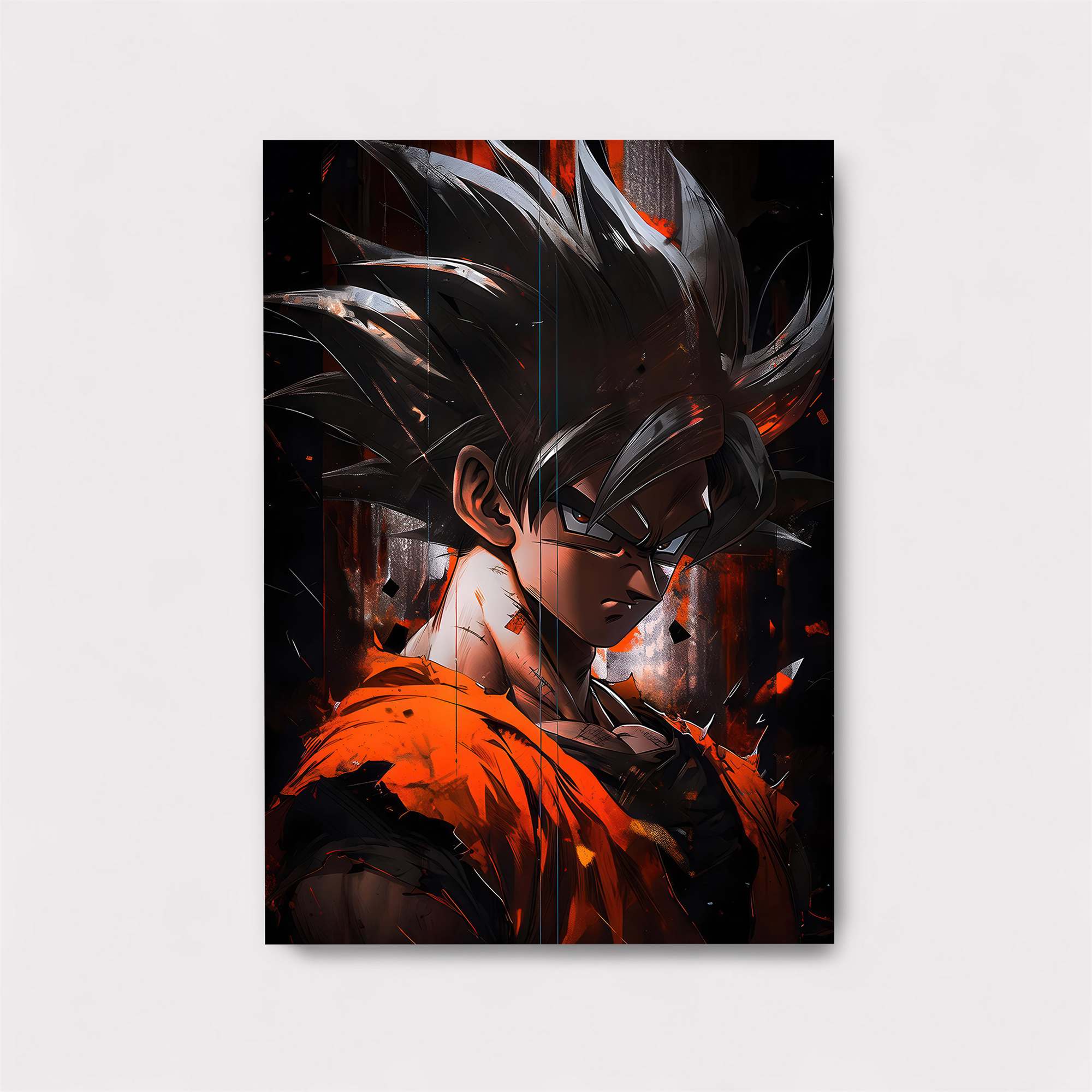 Goku Ferocious Safe Wall Magnetic / M