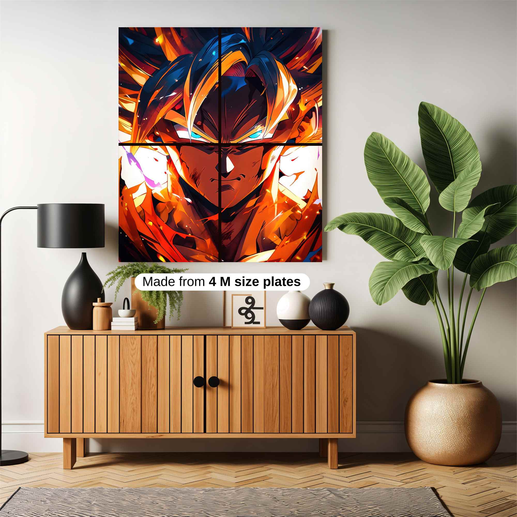 Goku Ignite Safe Wall Magnetic / M