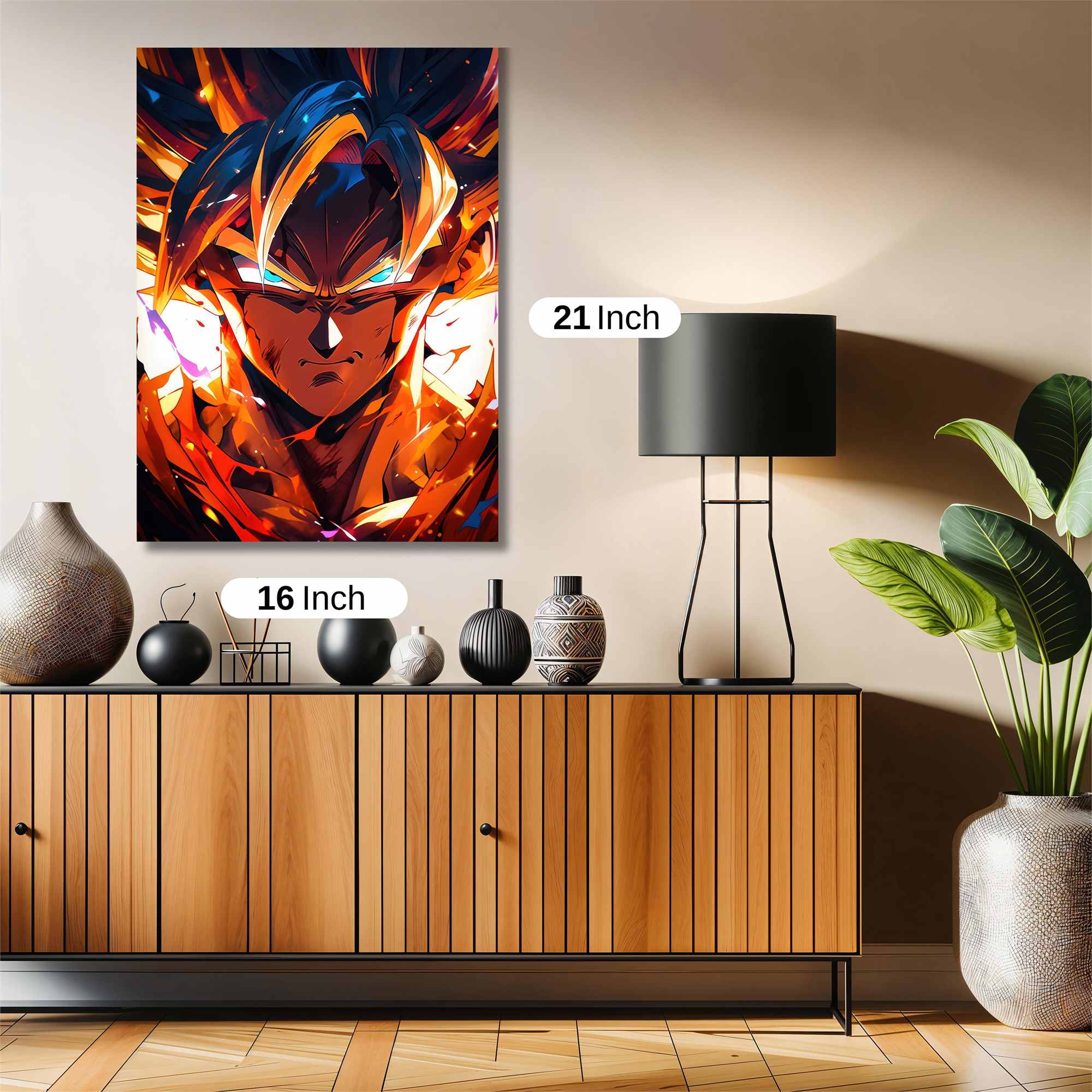 Goku Ignite Safe Wall Magnetic / M