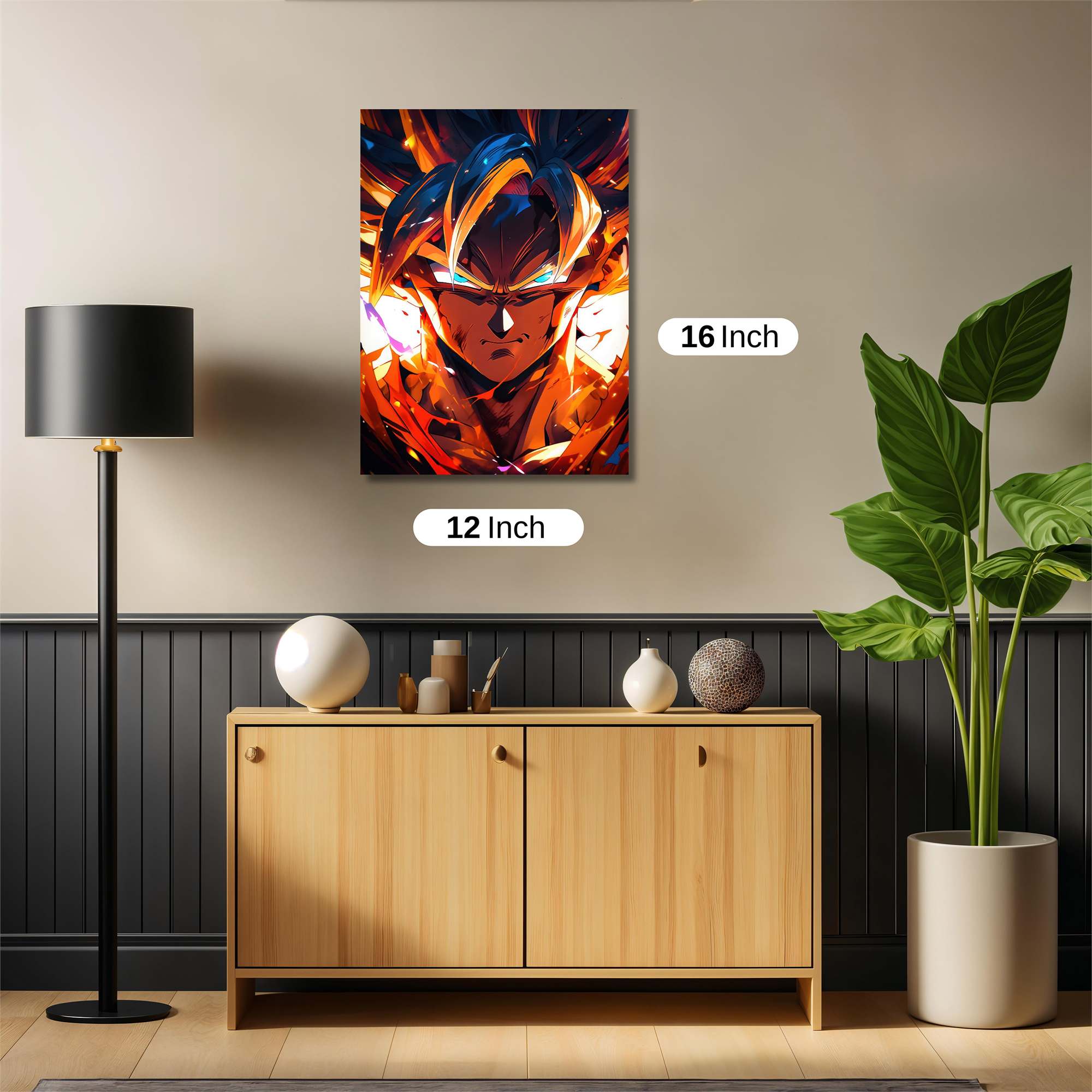Goku Ignite Safe Wall Magnetic / M